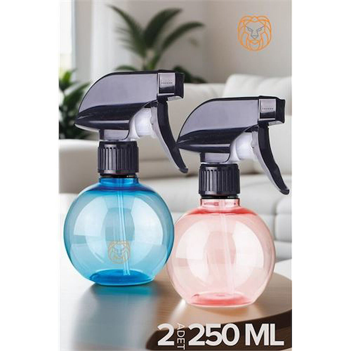 2 ADET 250 ml Boş Sprey Şişe