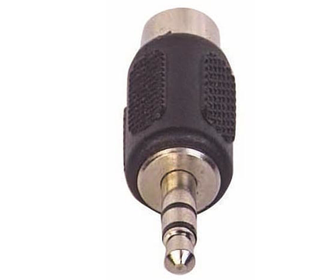 3.5 MM STEREO ERKEK / 1 RCA TOS DİŞİ ÇEVİRİCİ JACK (4767)