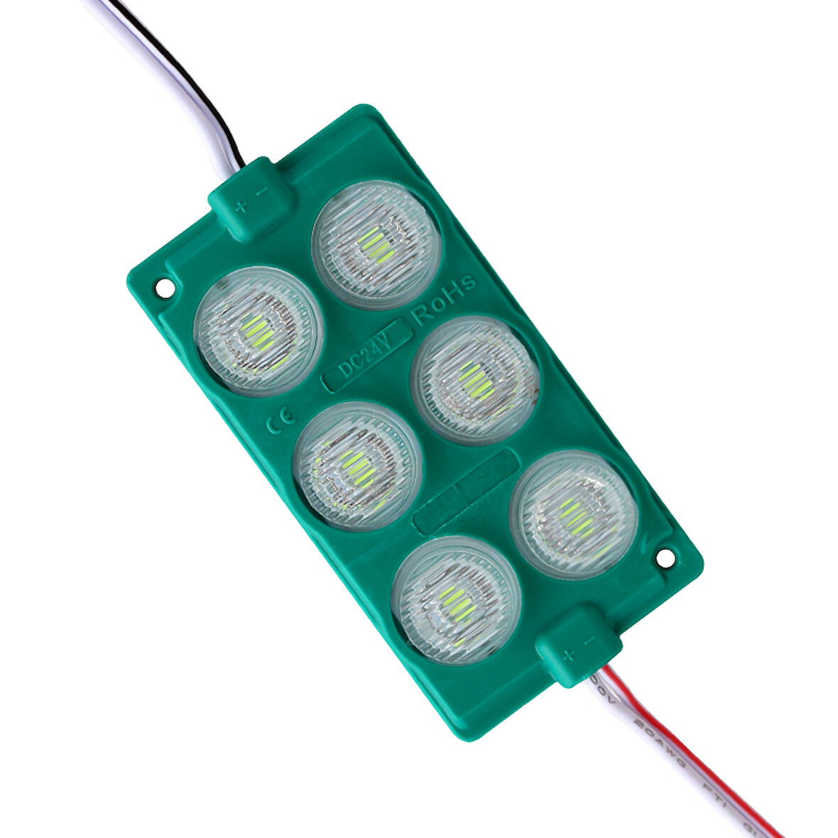 YEŞİL MODÜL LED 75*40 3030 24 VOLT 3 WATT (4767)