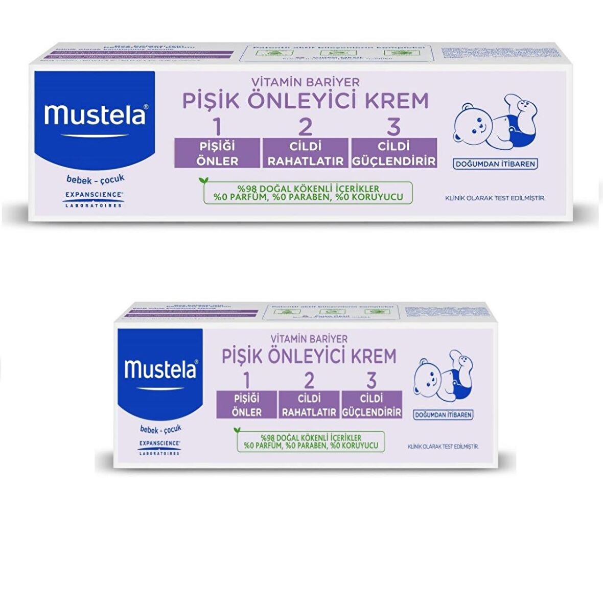 Mustela  Vitamin Barrier 1-2-3 Cream 100ml + 50ml Set