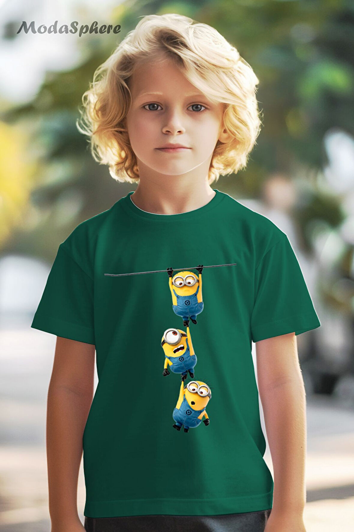 MINION BASKILI OVERSIZE TİŞÖRT