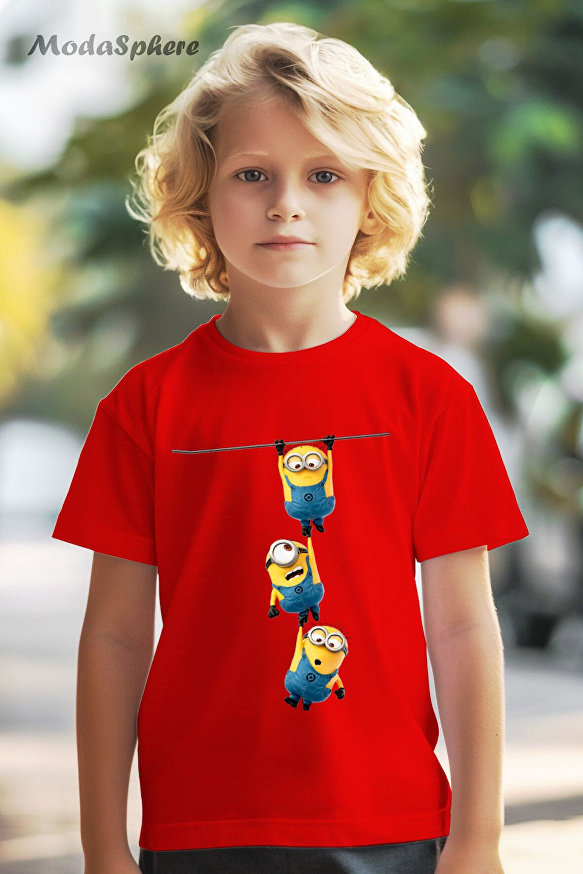 MINION BASKILI OVERSIZE TİŞÖRT