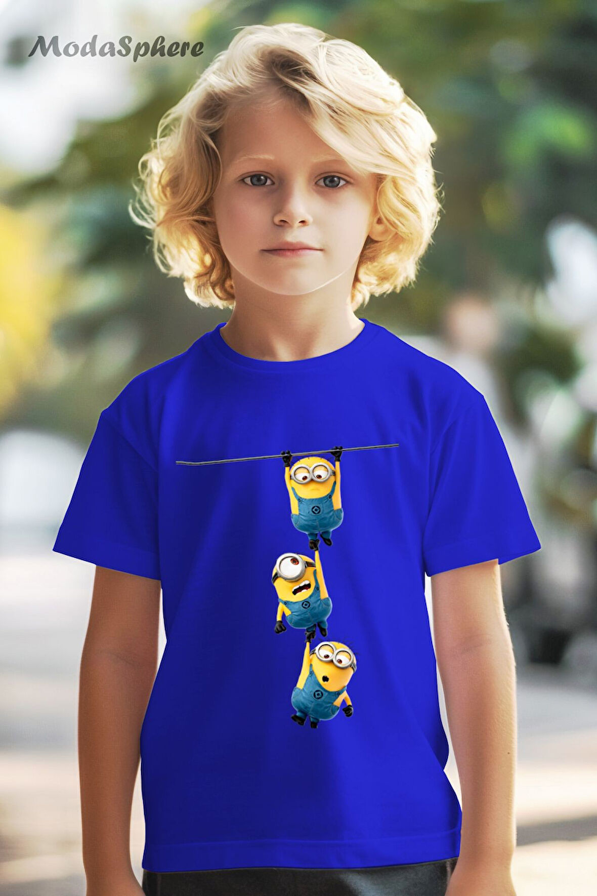 MINION BASKILI OVERSIZE TİŞÖRT