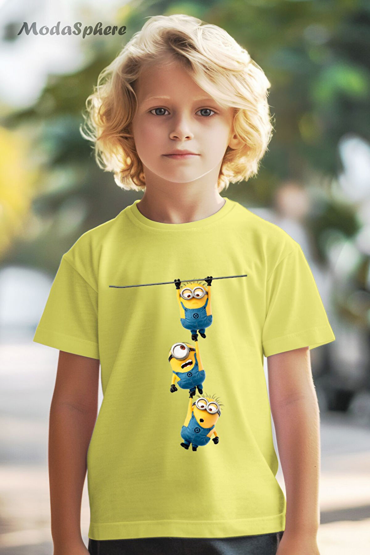 MINION BASKILI OVERSIZE TİŞÖRT