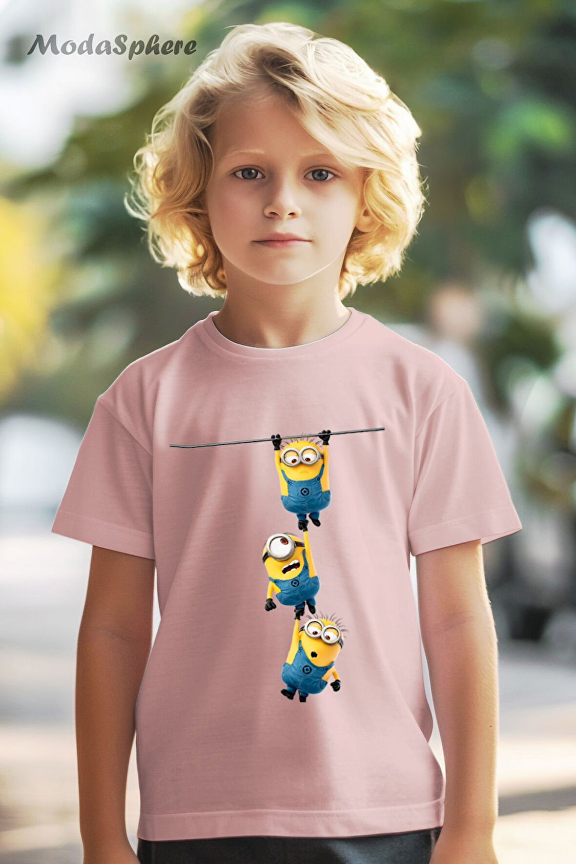 MINION BASKILI OVERSIZE TİŞÖRT