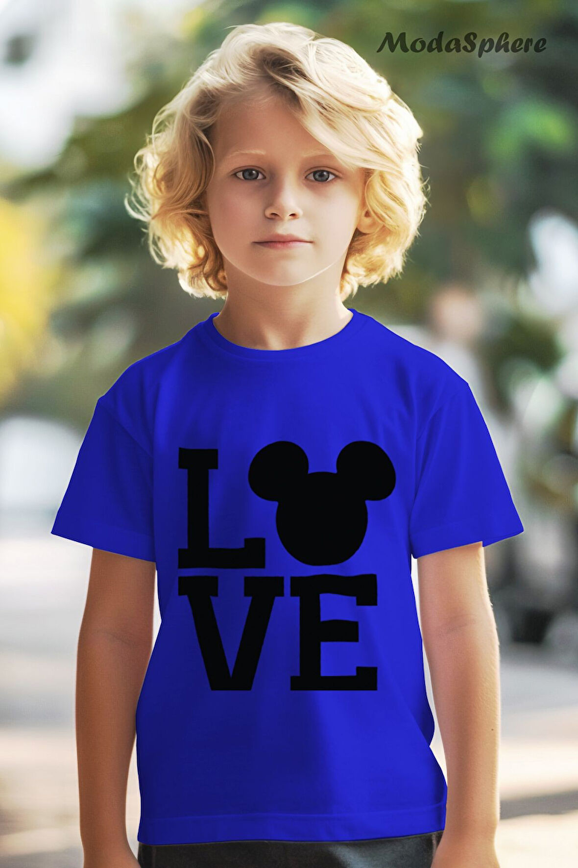 LOVE BASKILI OVERSIZE TİŞÖRT