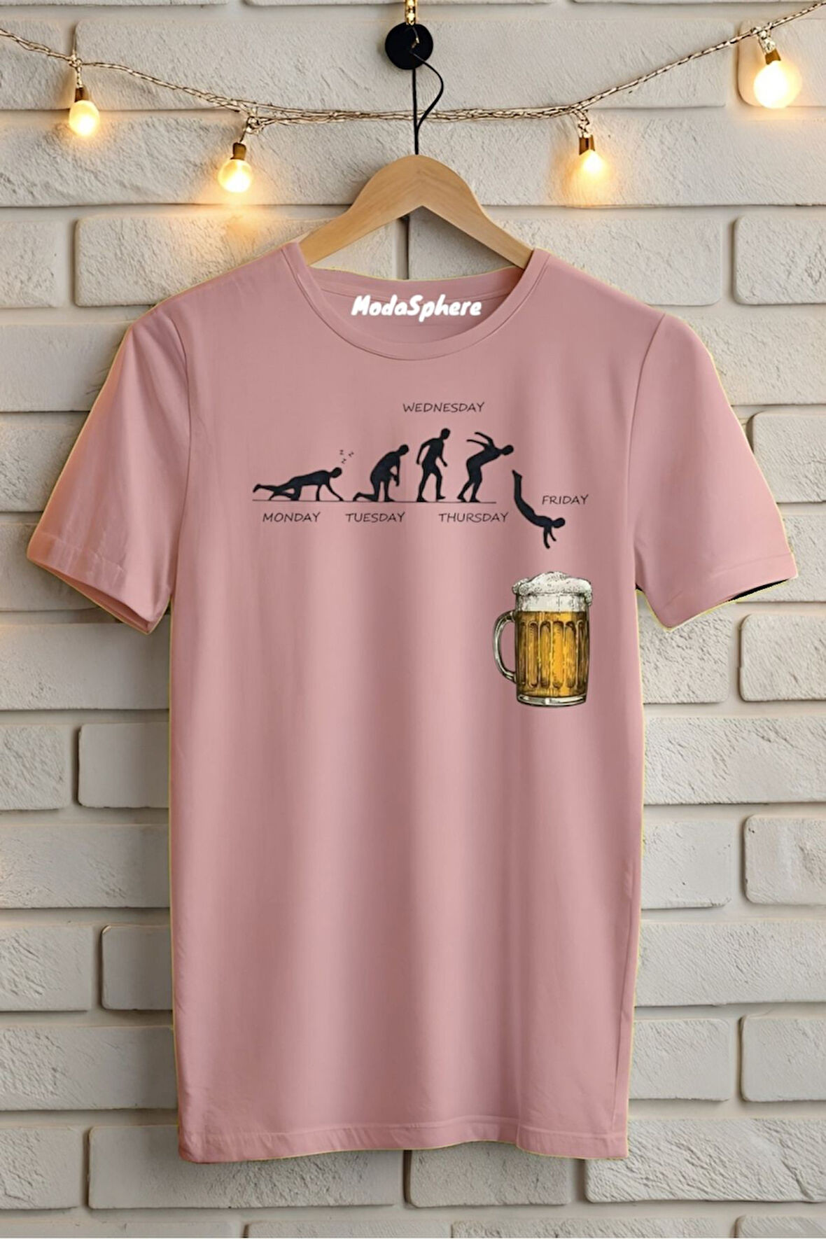 Baskılı Unisex Oversize Tişört