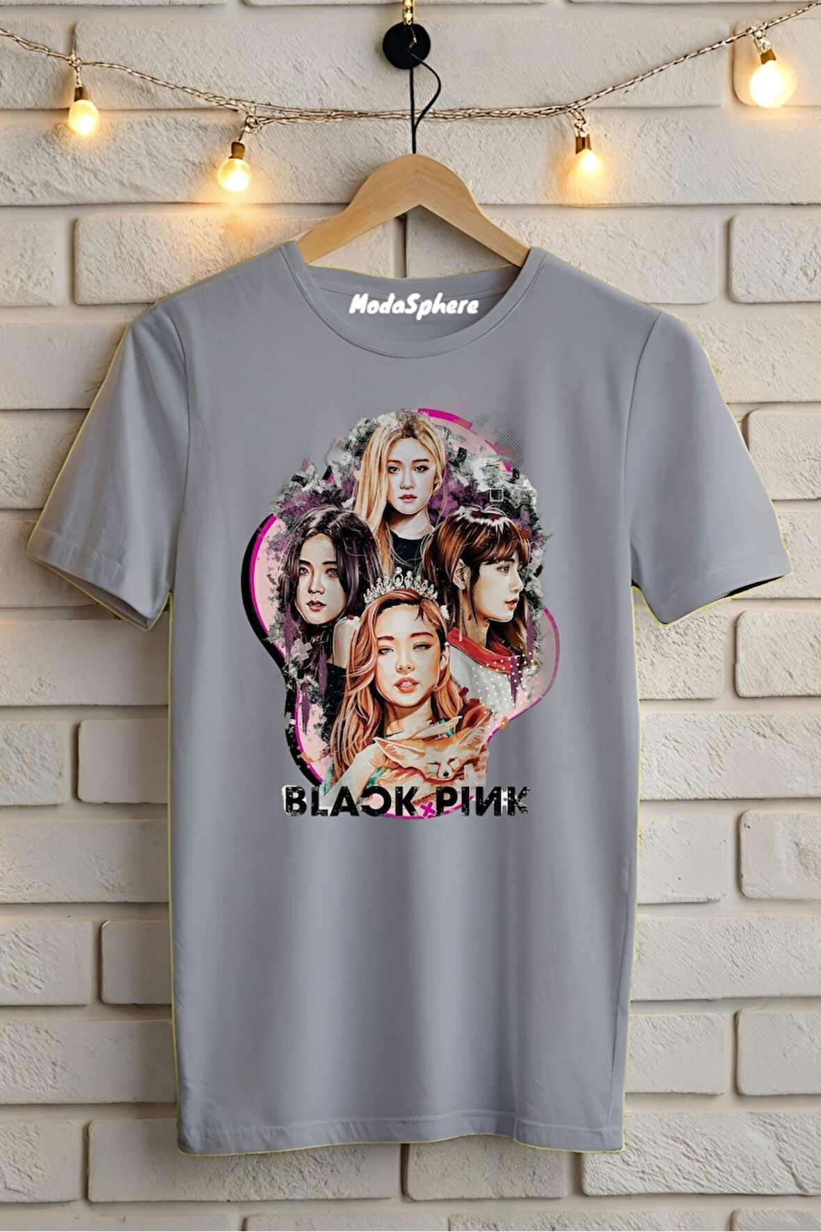 Baskılı Unisex Oversize Tişört Battal Boy