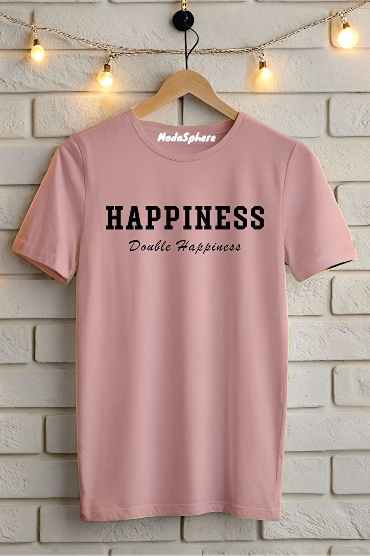 Baskılı Unisex Oversize Tişört Battal Boy