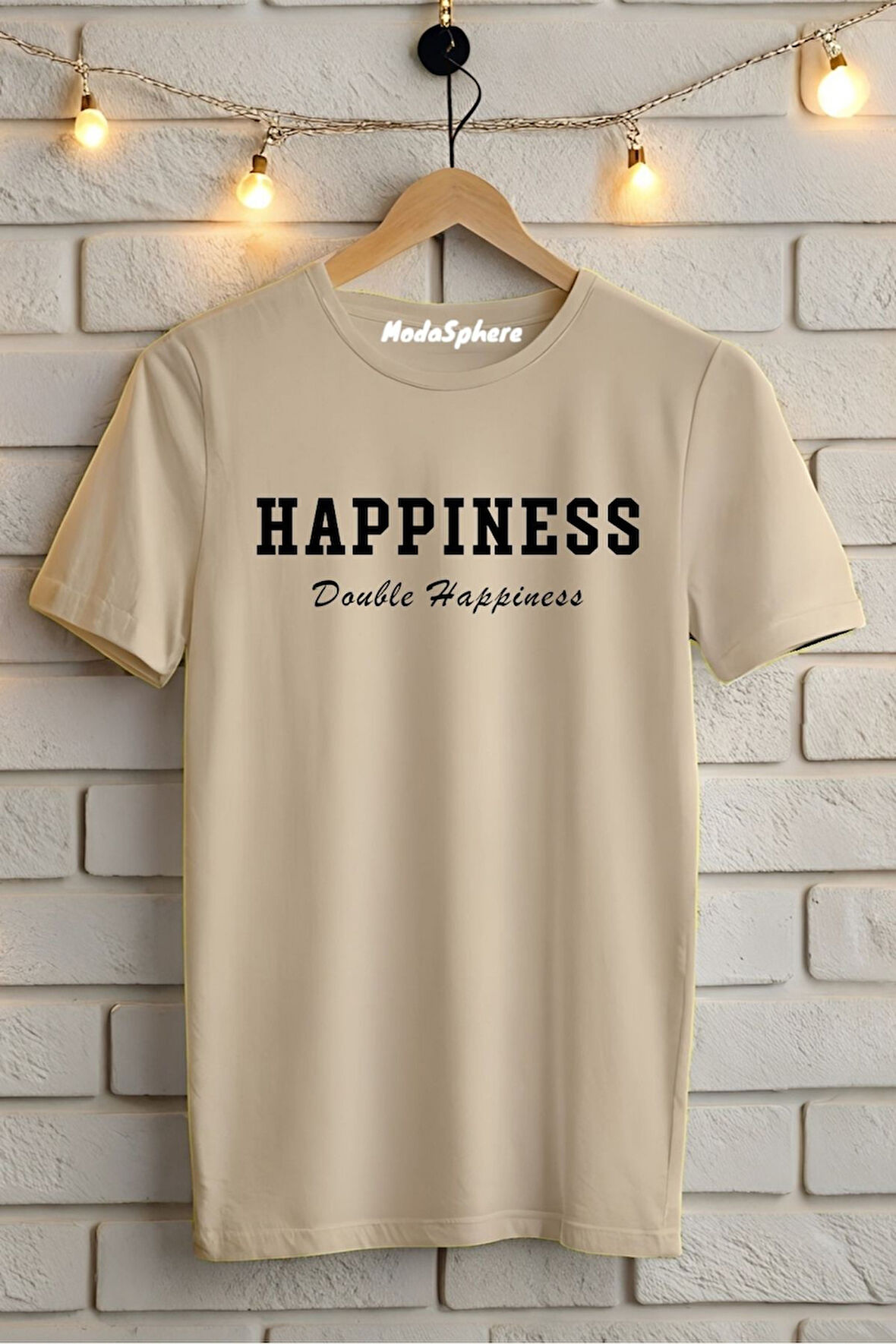 Baskılı Unisex Oversize Tişört Battal Boy
