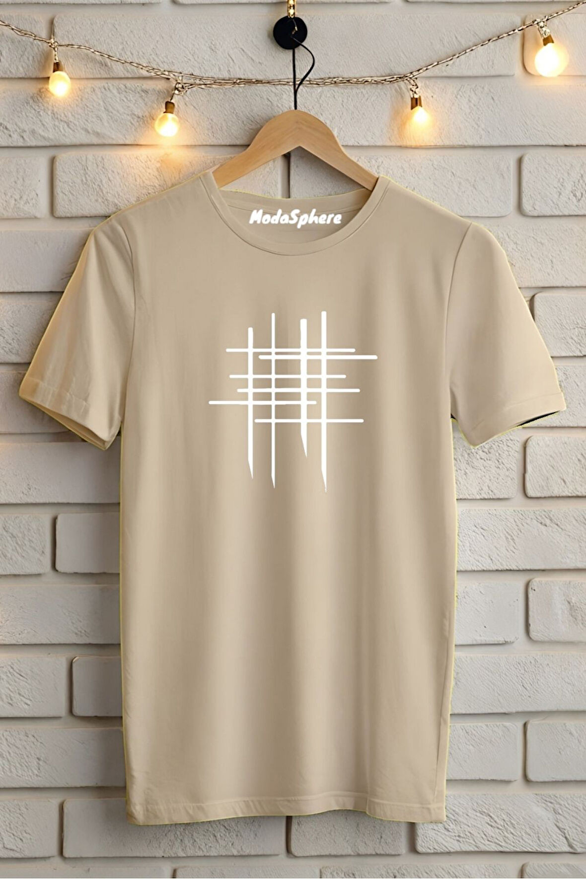 Baskılı Unisex Oversize Tişört