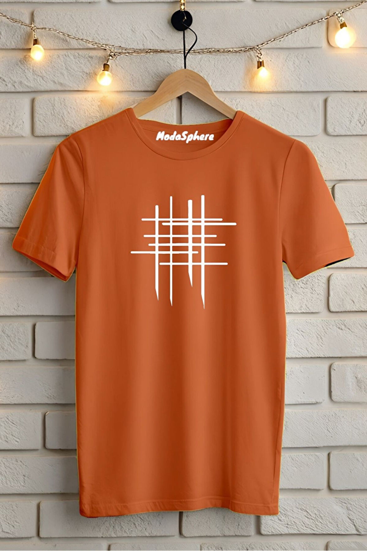 Baskılı Unisex Oversize Tişört
