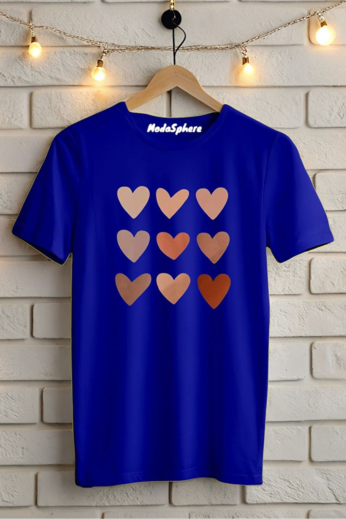 Baskılı Unisex Oversize Tişört Battal Boy