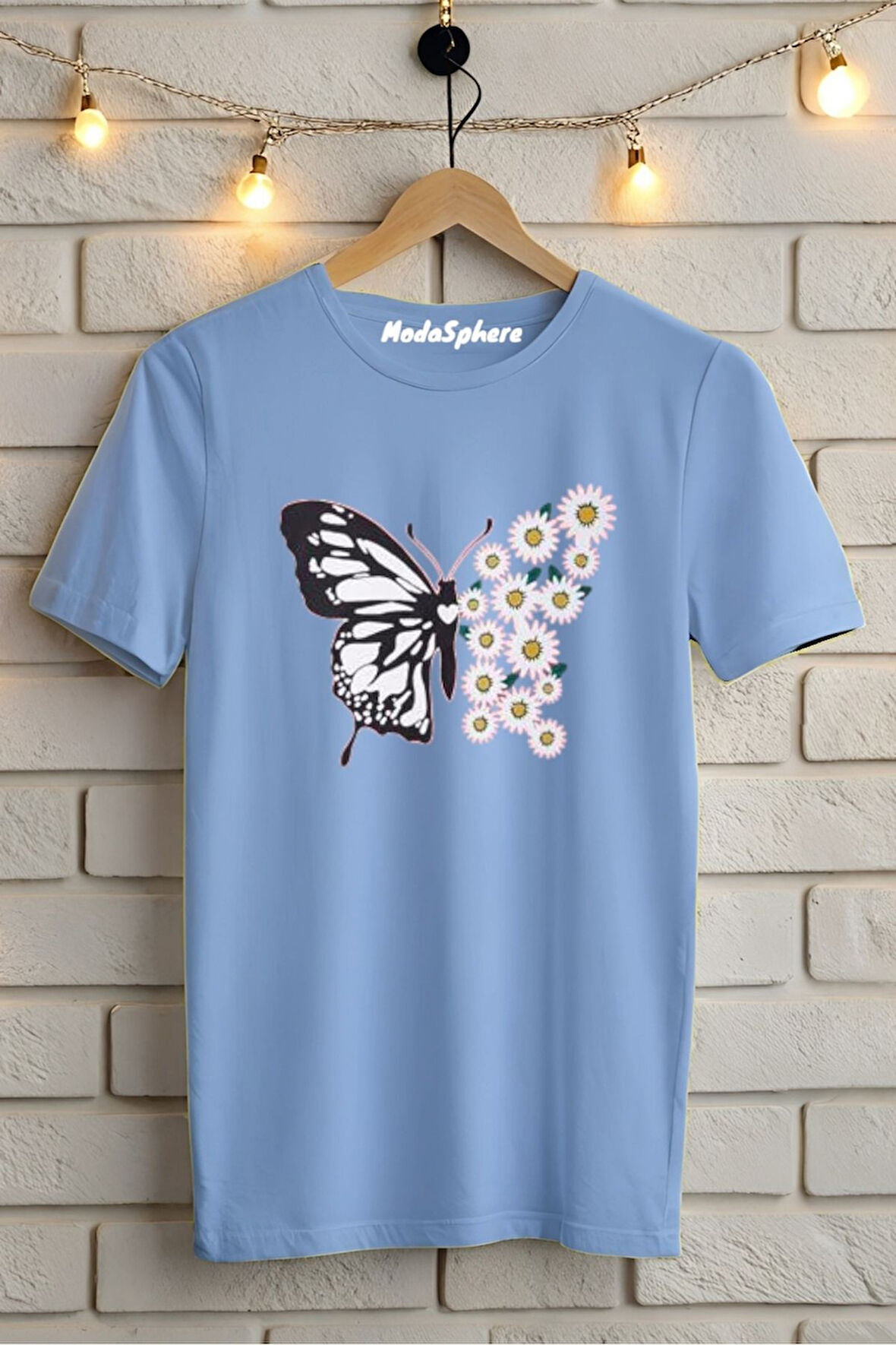 Baskılı Unisex Oversize Tişört Battal Boy