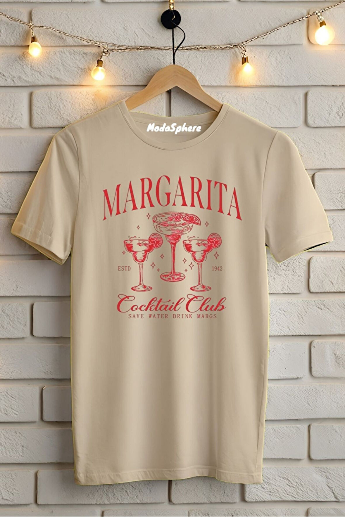 Baskılı Unisex Oversize Tişört