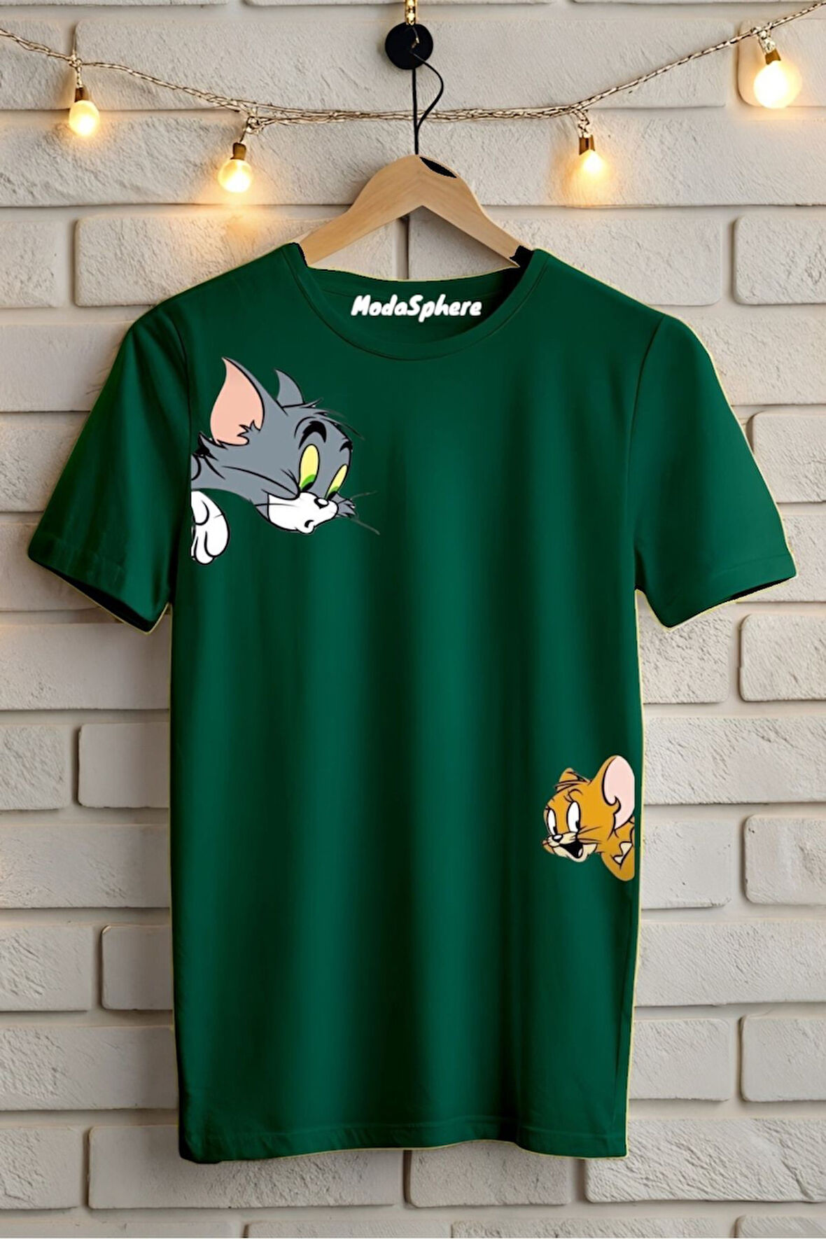 Baskılı Unisex Oversize Tişört