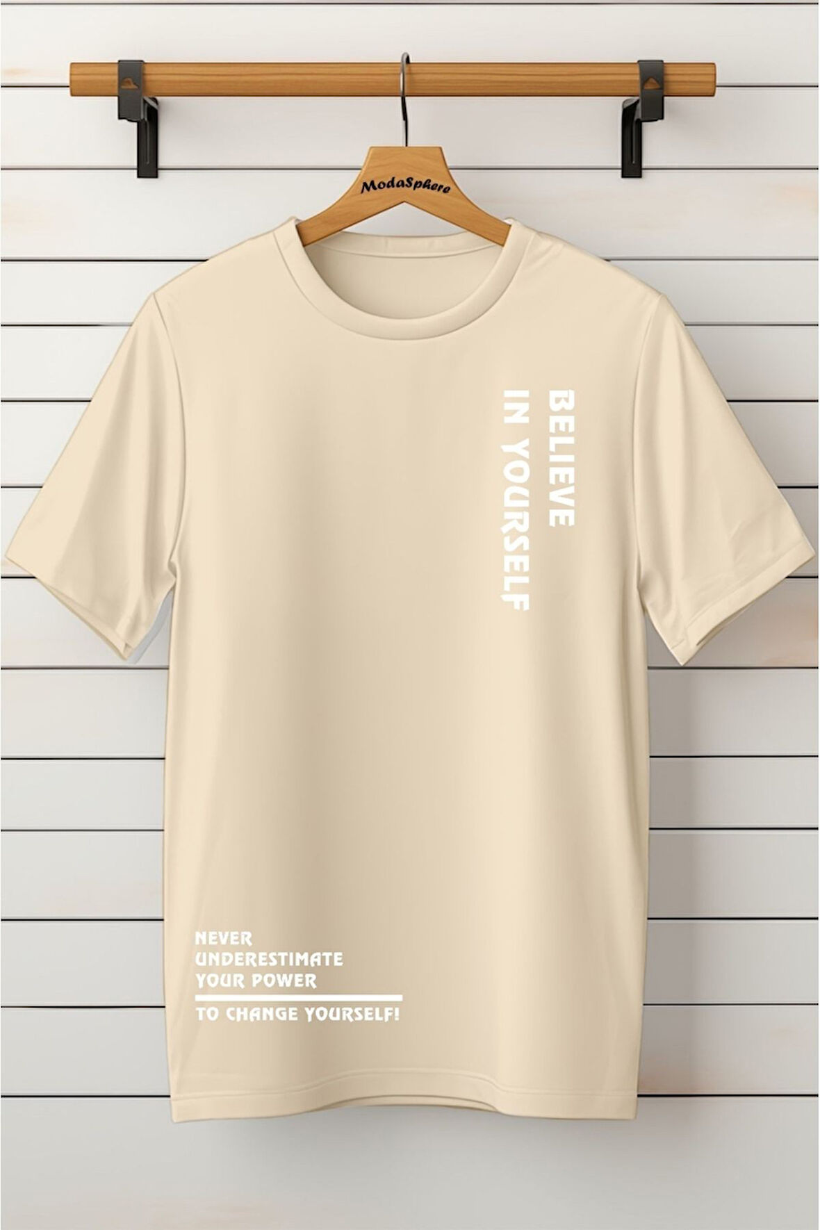 Baskılı Unisex Oversize Tişört