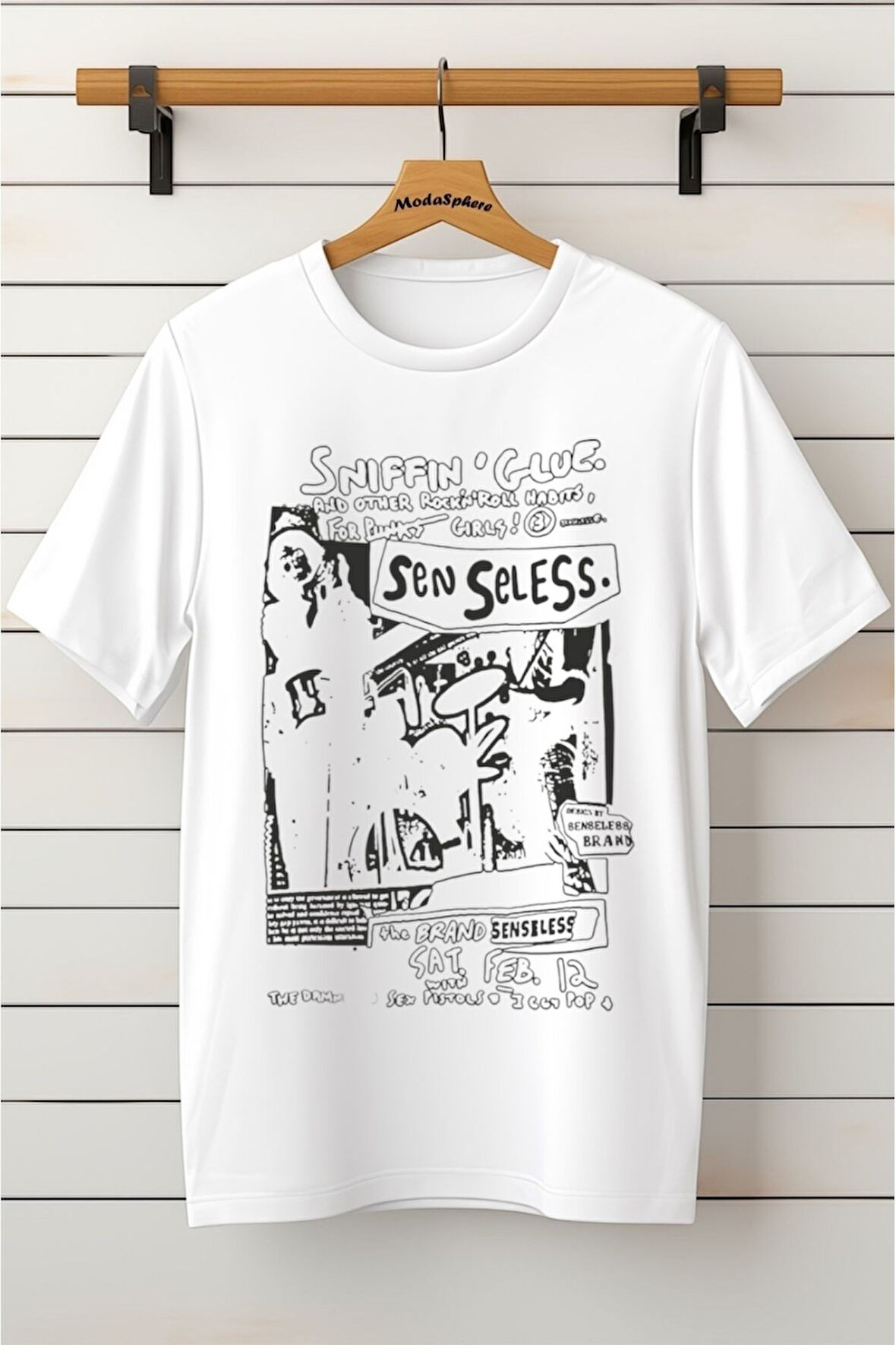 Baskılı Unisex Oversize Tişört Battal Boy