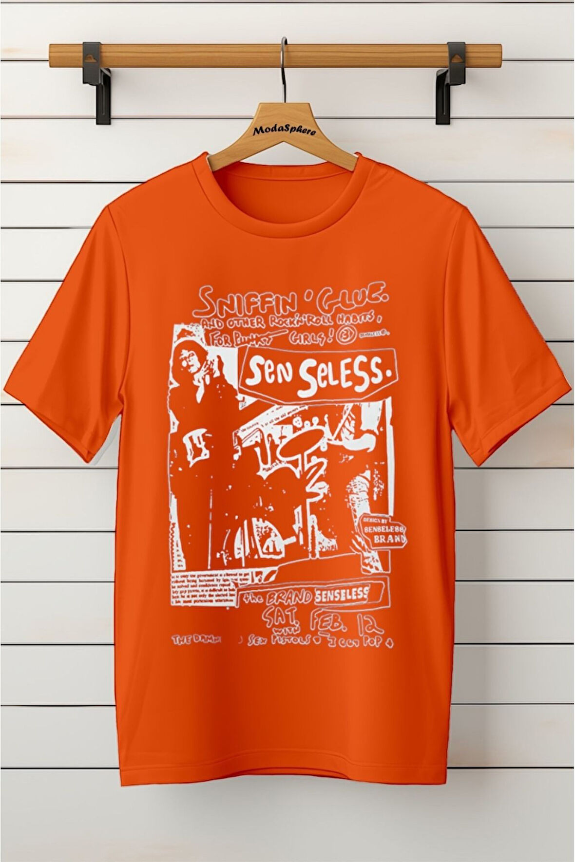 Baskılı Unisex Oversize Tişört Battal Boy