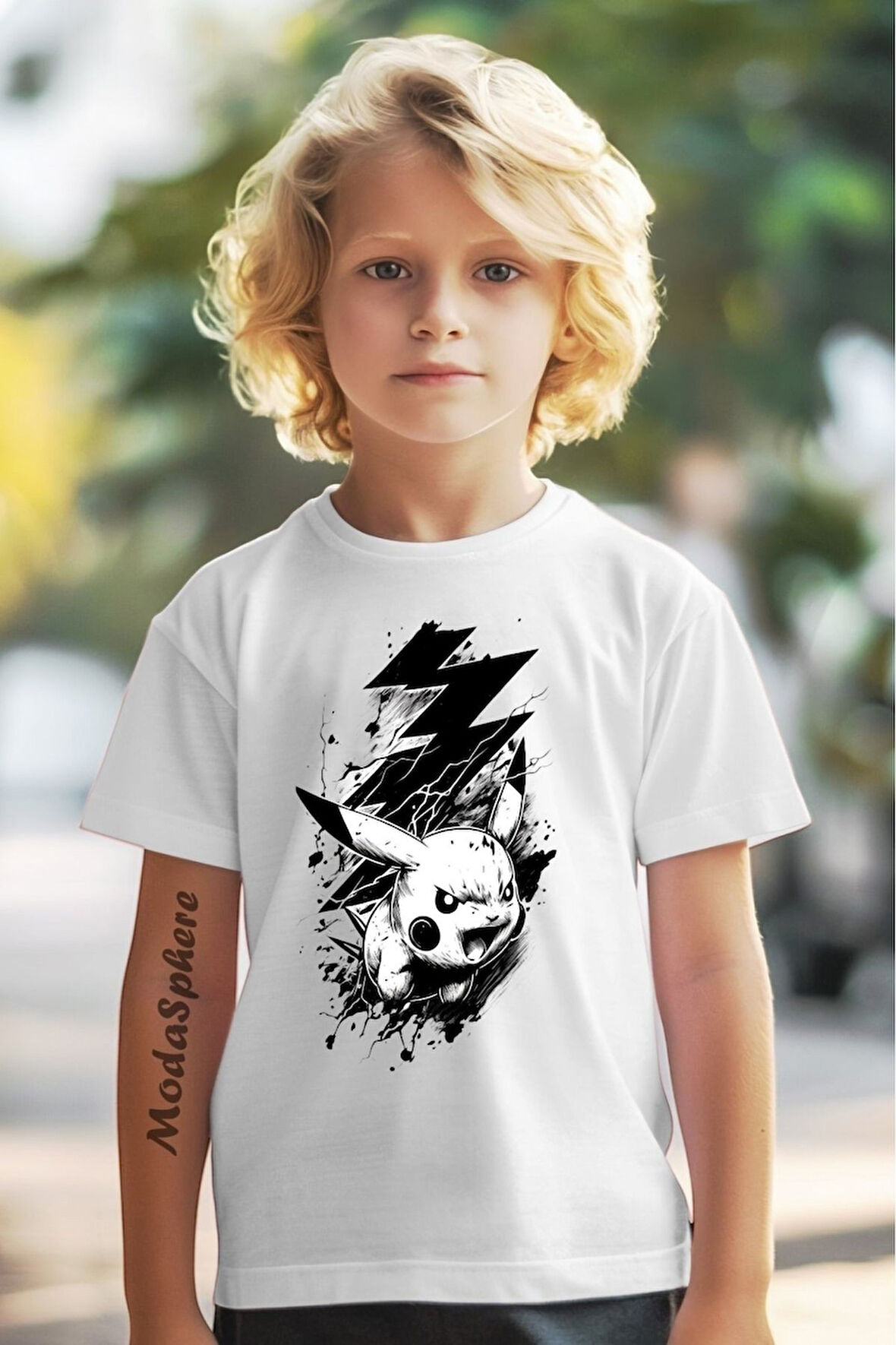 Baskılı Erkek Çocuk Tişört