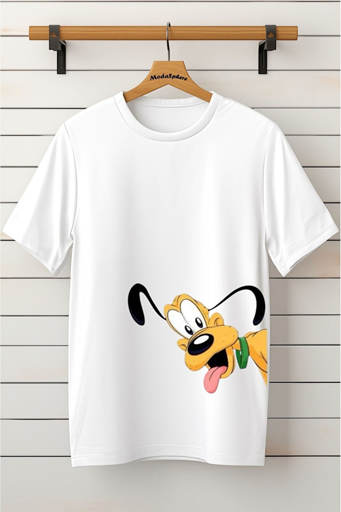 Baskılı Unisex Oversize Tişört Battal Boy