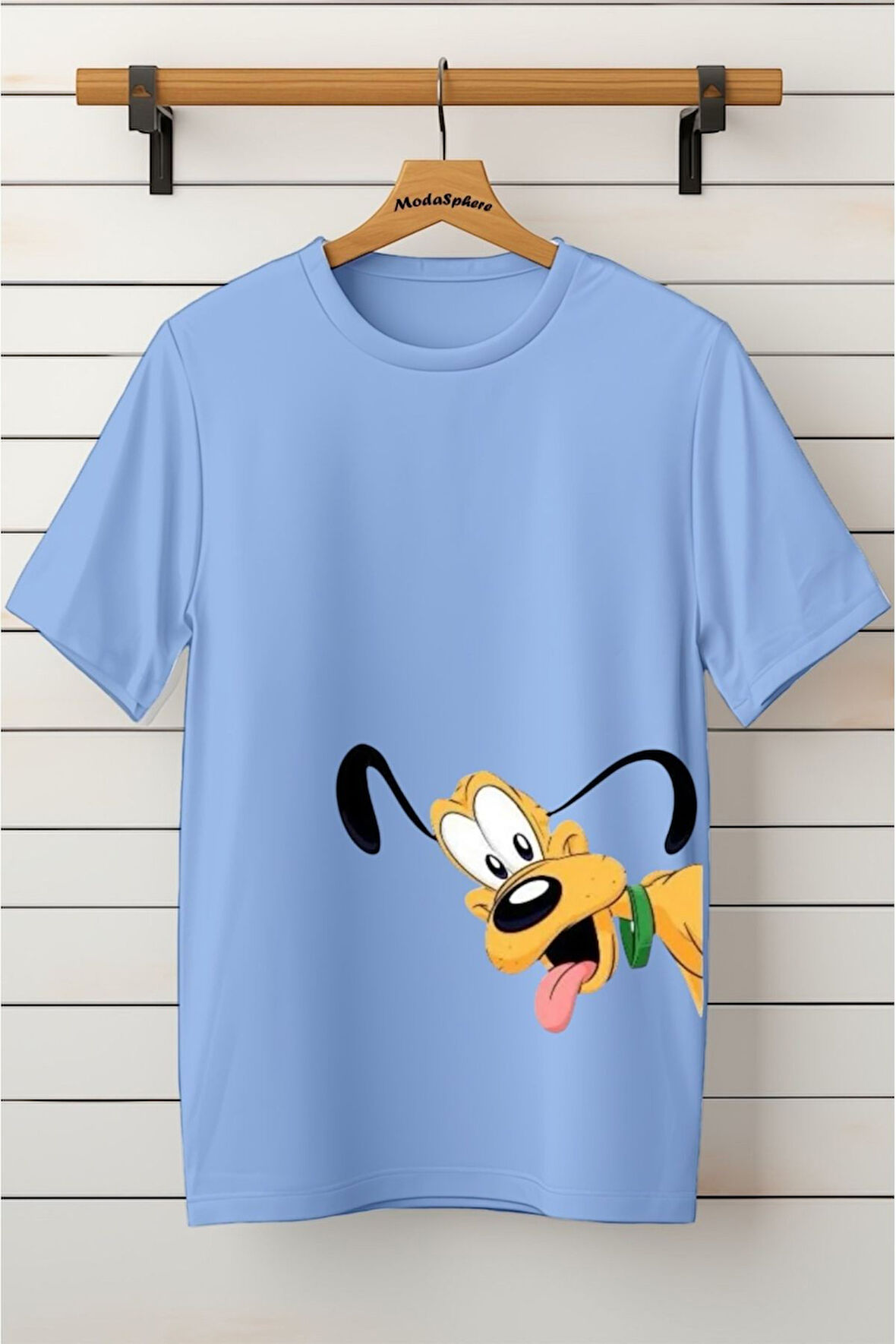 Baskılı Unisex Oversize Tişört Battal Boy