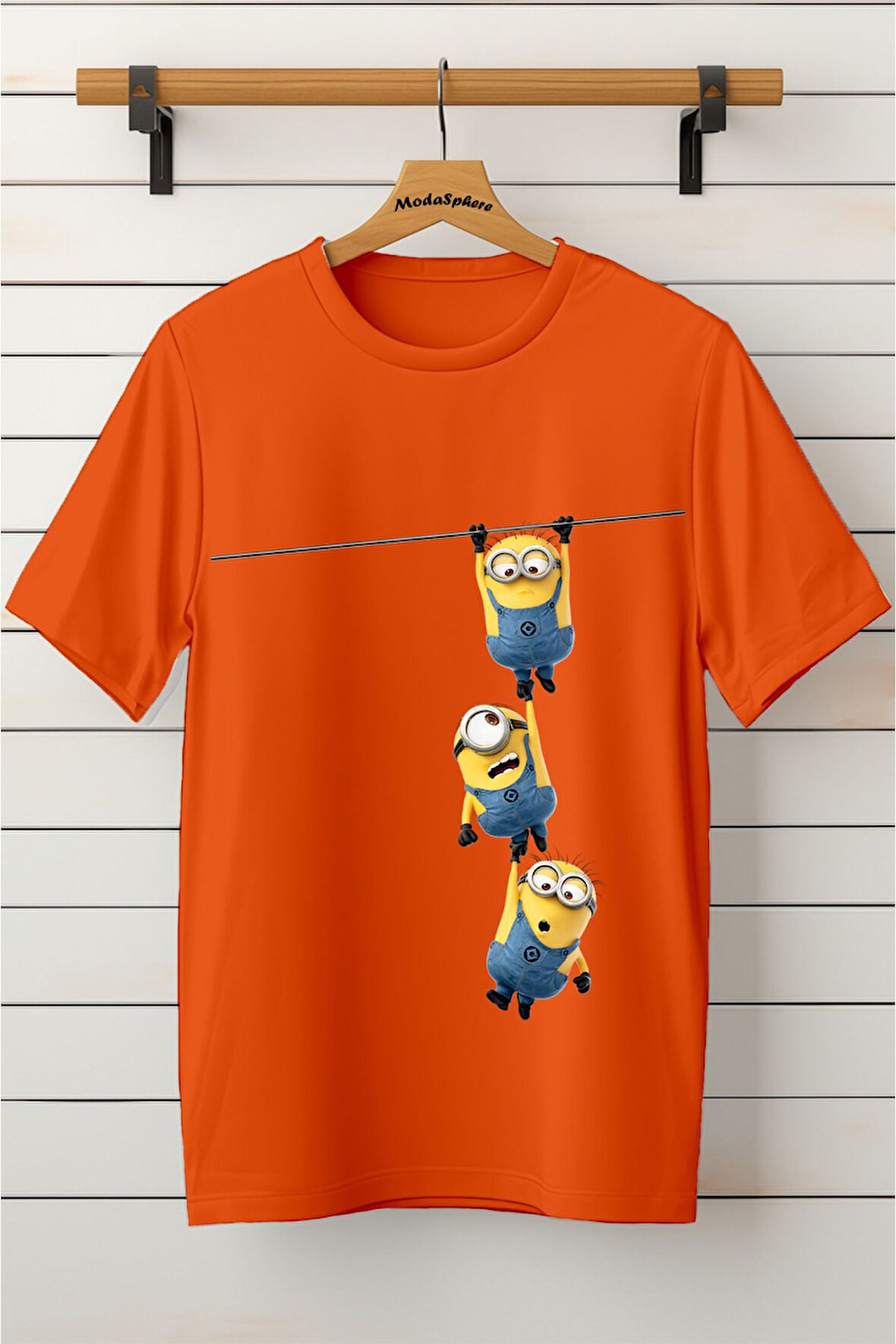 Baskılı Unisex Oversize Tişört Battal Boy