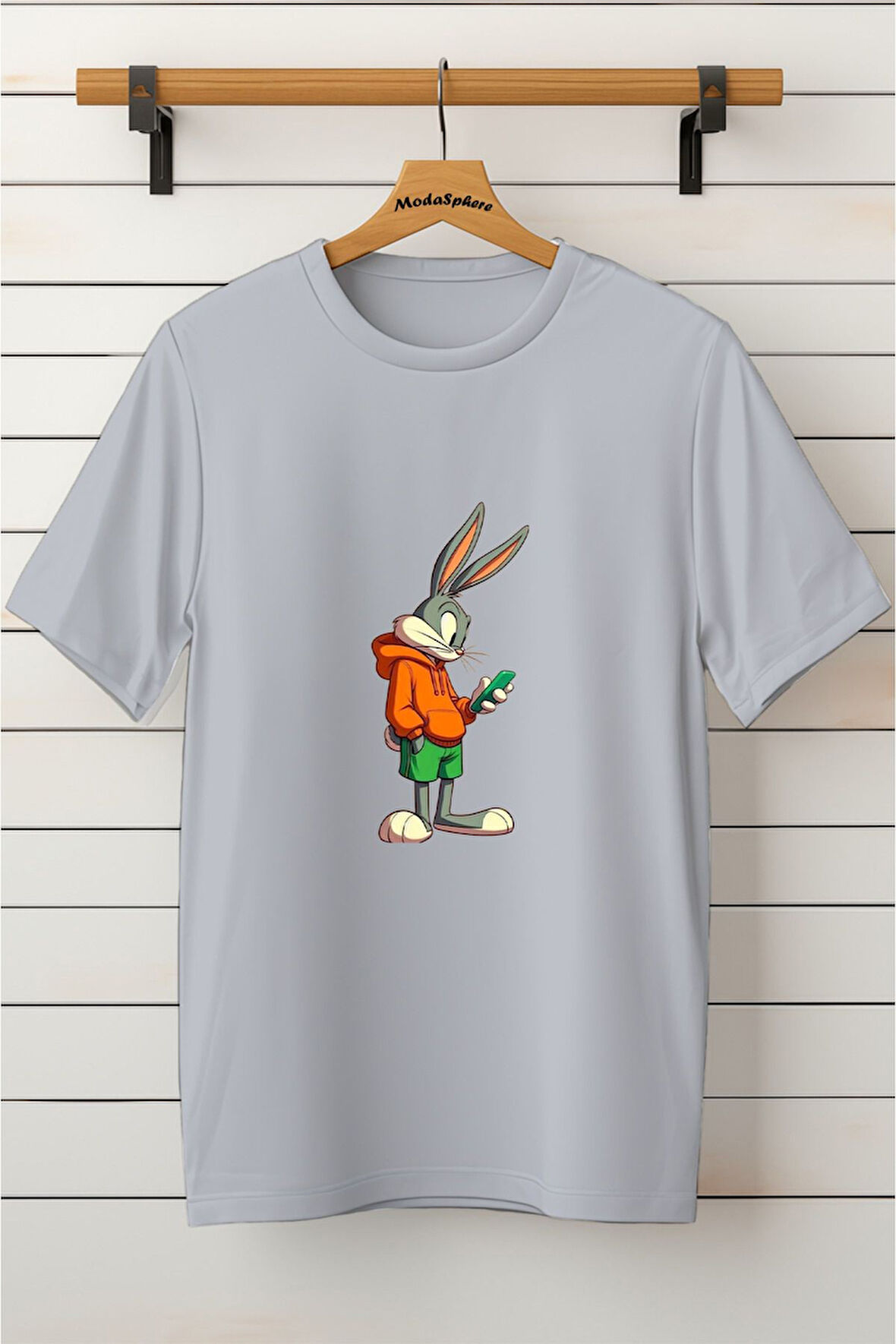 Baskılı Unisex Oversize Tişört