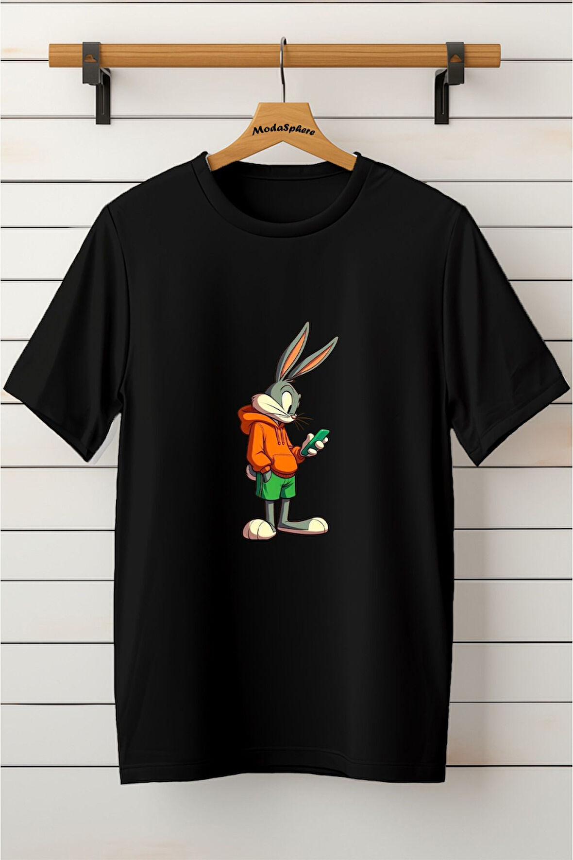 Baskılı Unisex Oversize Tişört