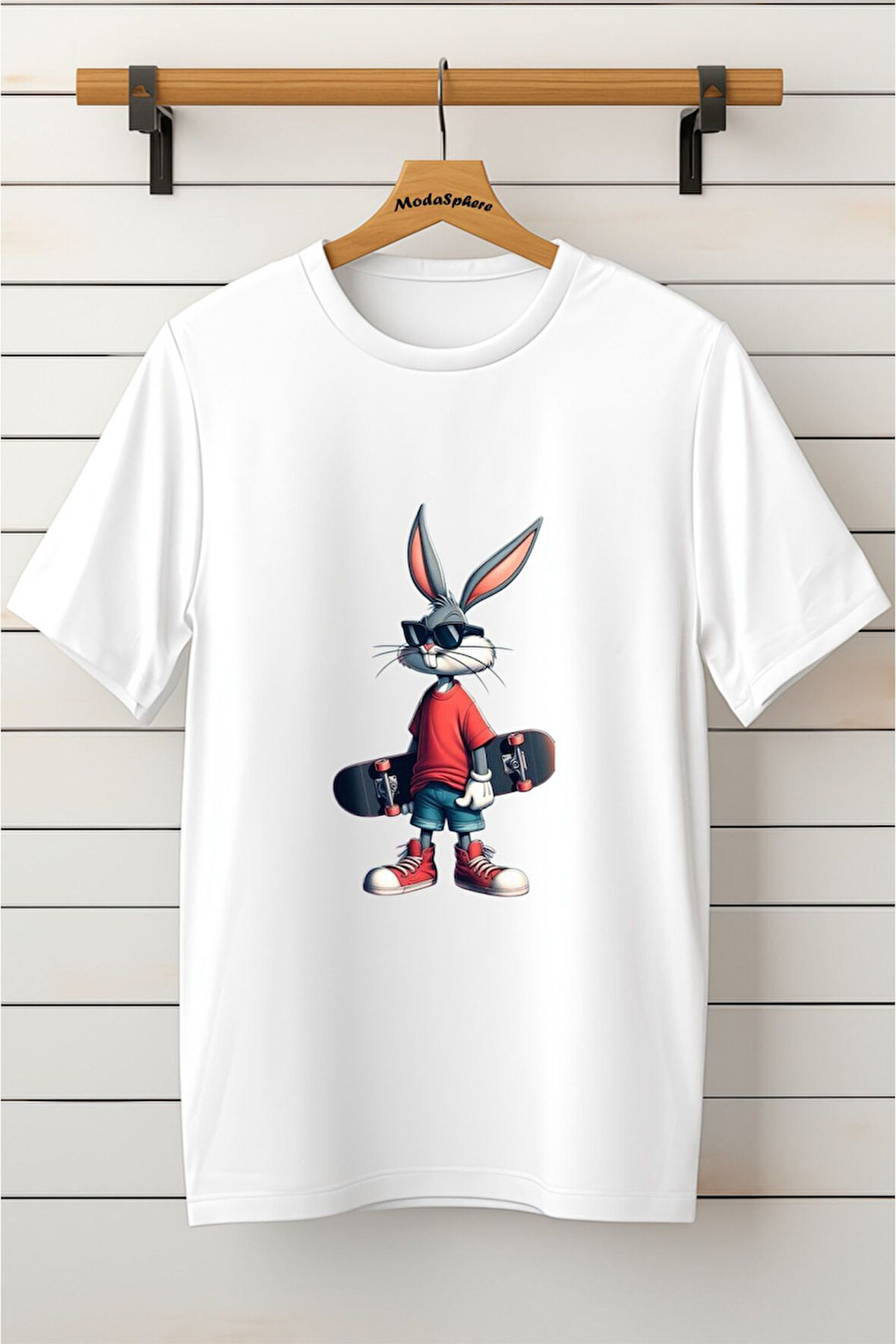 Baskılı Unisex Oversize Tişört Battal Boy