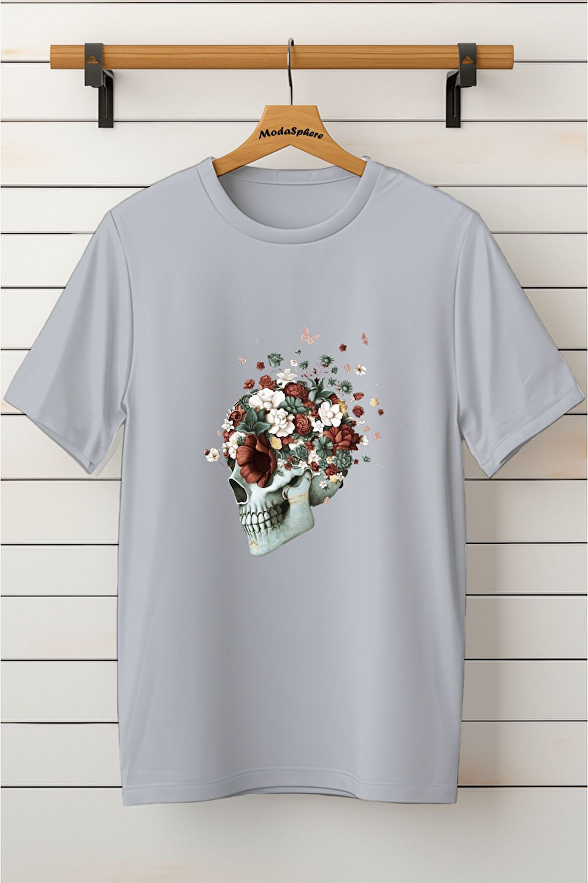 Baskılı Unisex Oversize Tişört Battal Boy