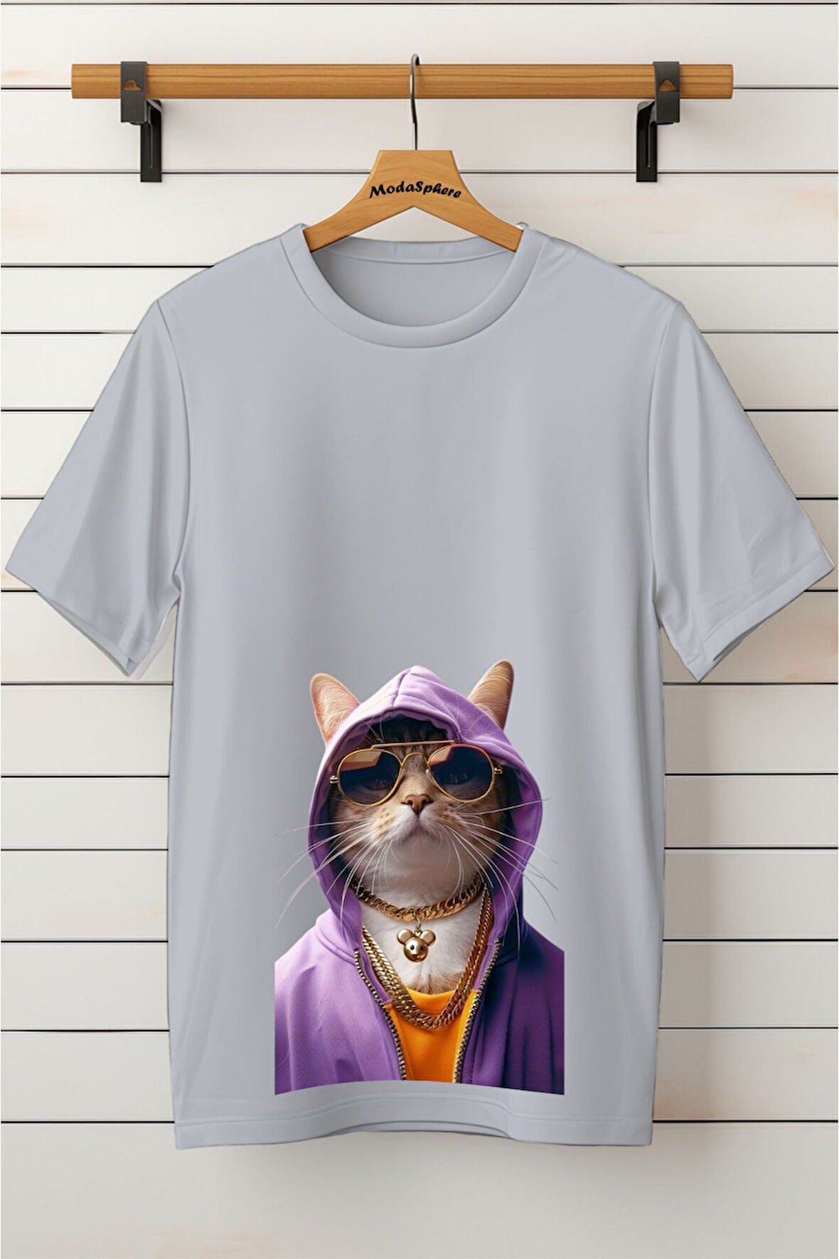 Baskılı Unisex Oversize Tişört Battal Boy