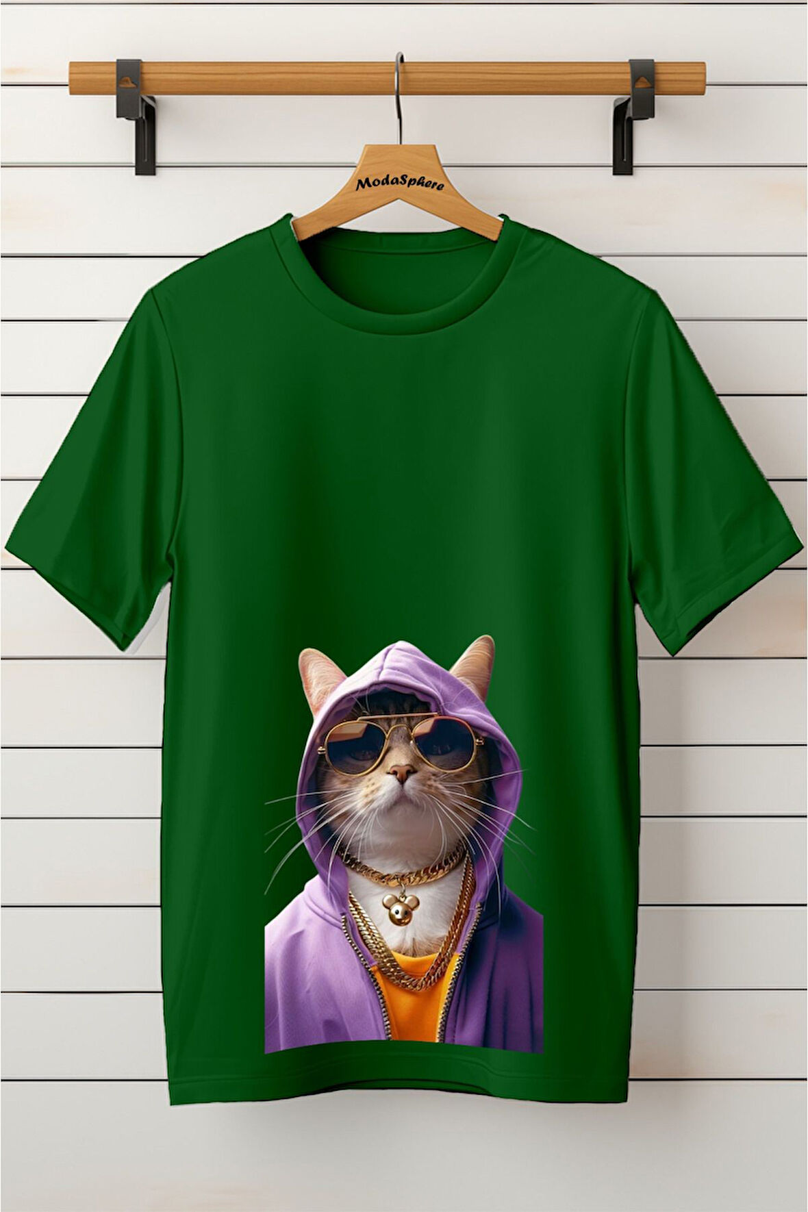 Baskılı Unisex Oversize Tişört Battal Boy