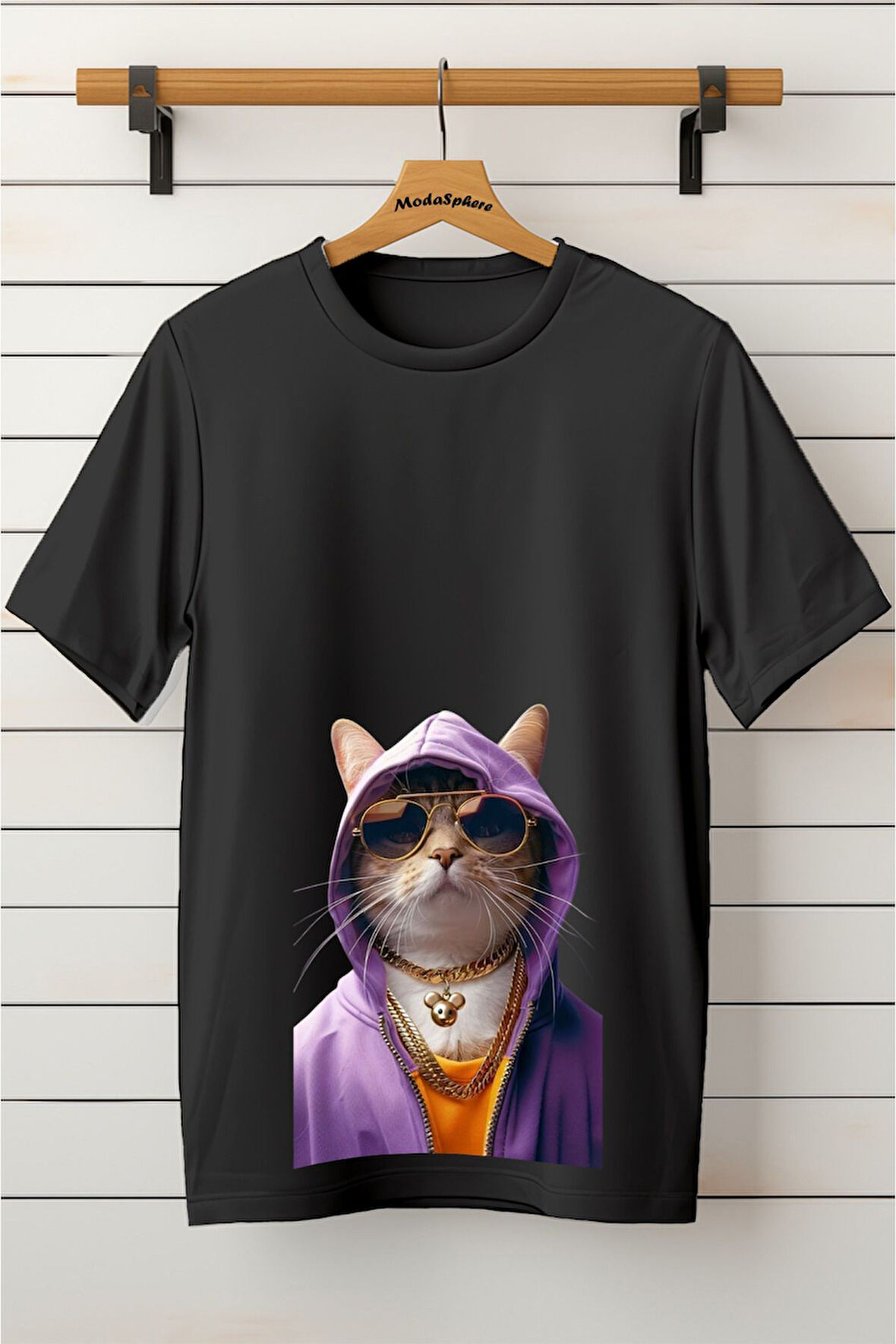 Baskılı Unisex Oversize Tişört