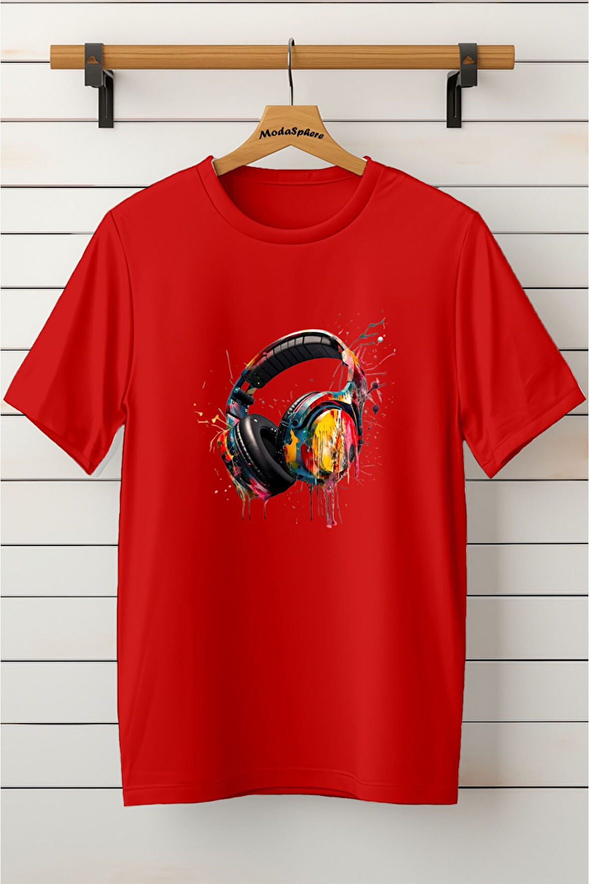 Baskılı Unisex Oversize Tişört Battal Boy