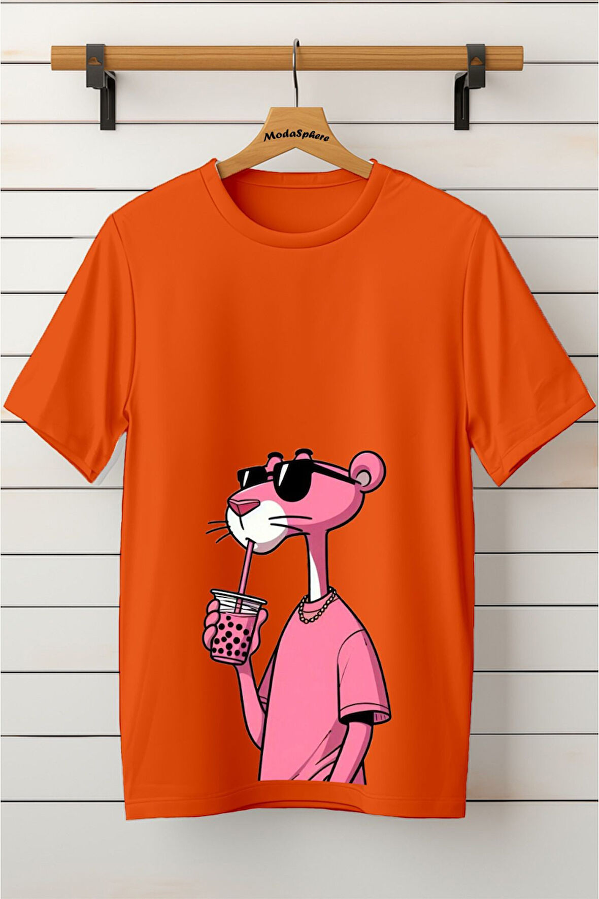 Baskılı Unisex Oversize Tişört Battal Boy