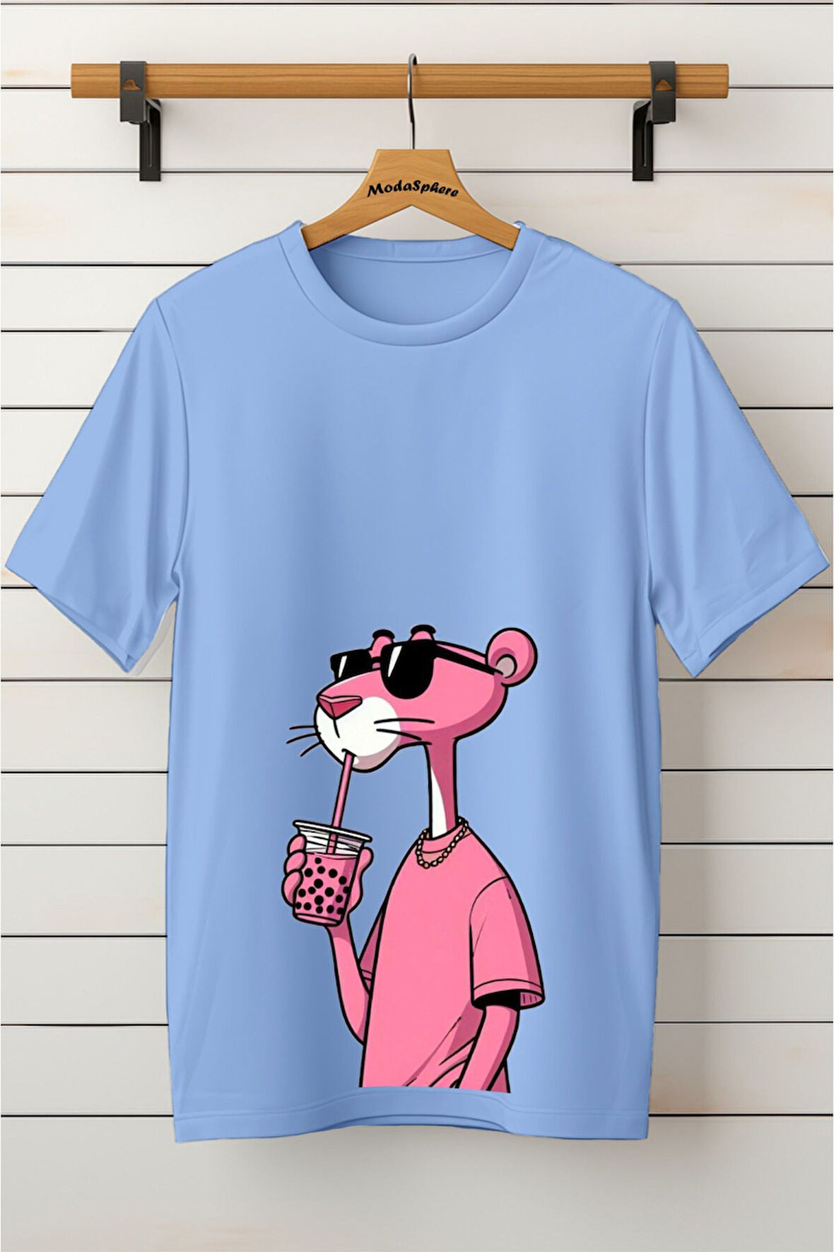 Baskılı Unisex Oversize Tişört Battal Boy