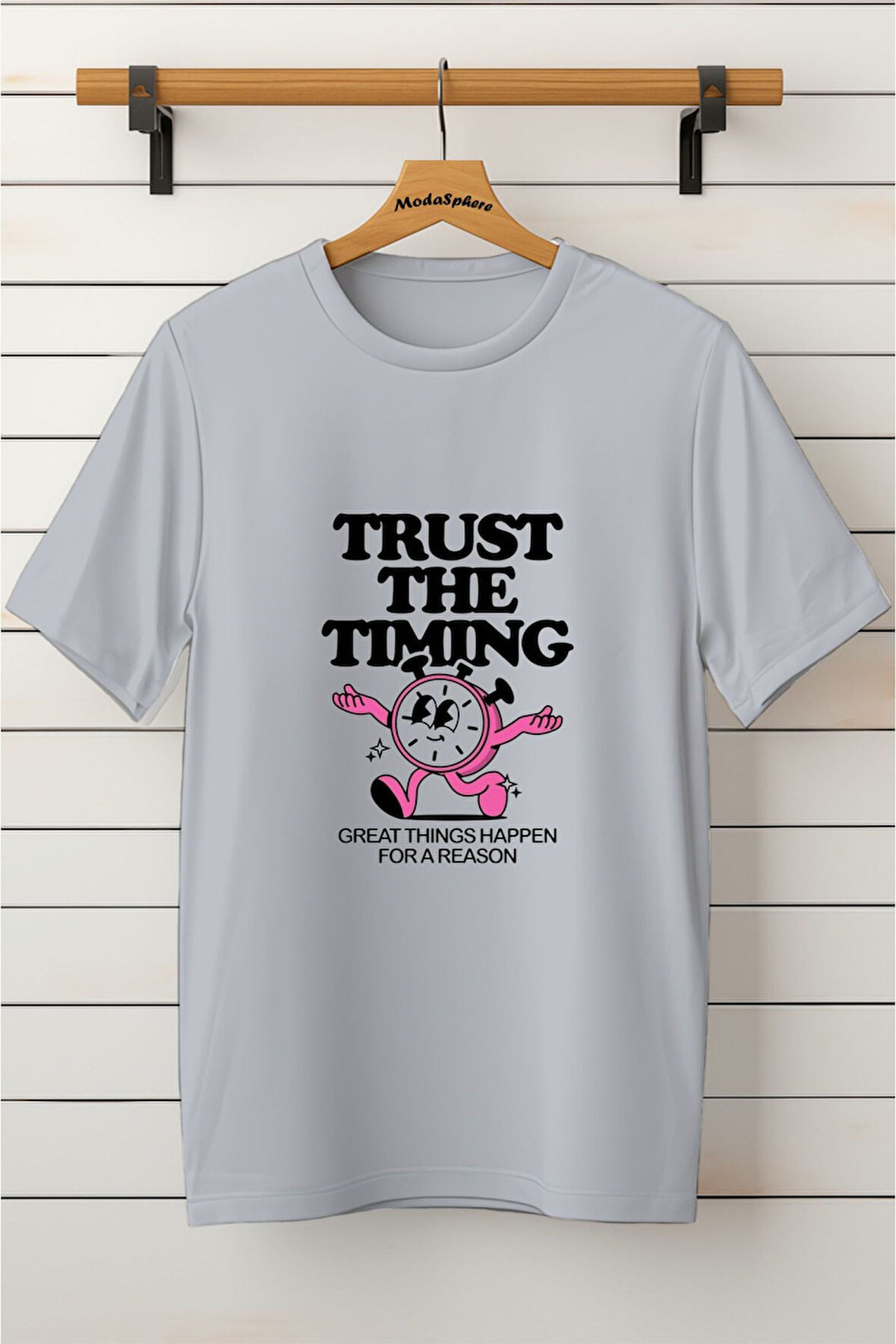 Baskılı Unisex Oversize Tişört