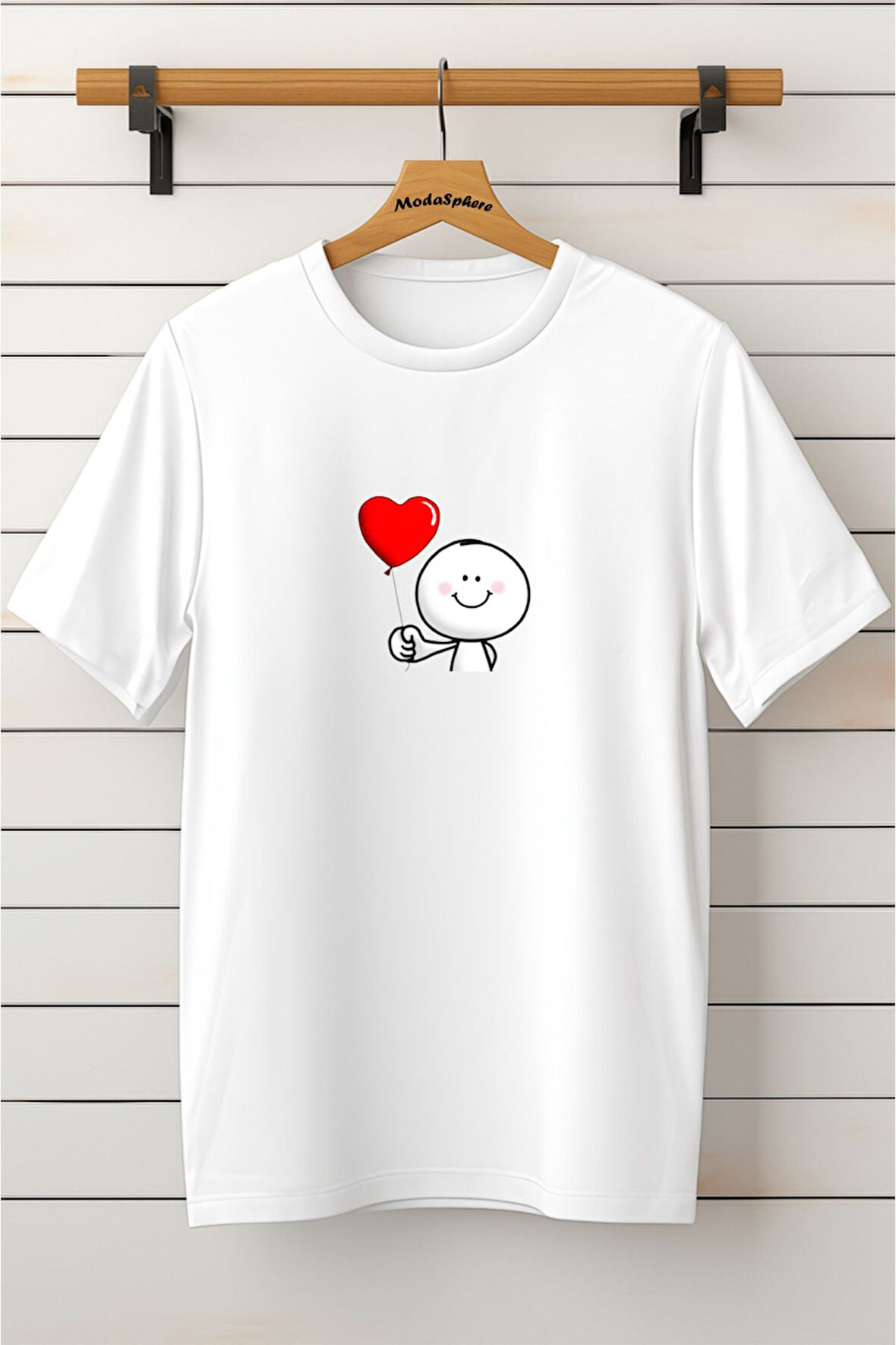 Baskılı Unisex Oversize Tişört Battal Boy