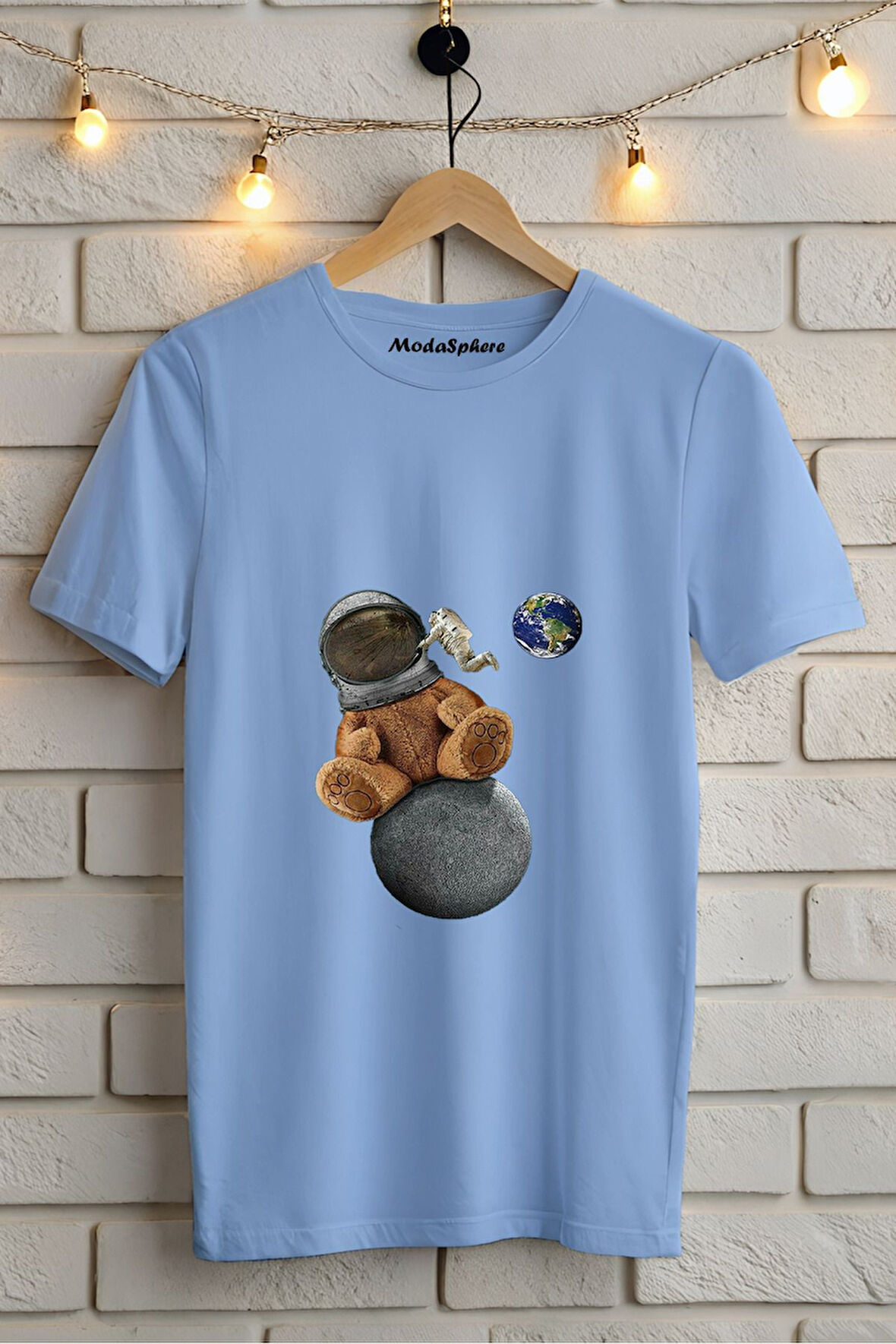 Baskılı Unisex Oversize Tişört