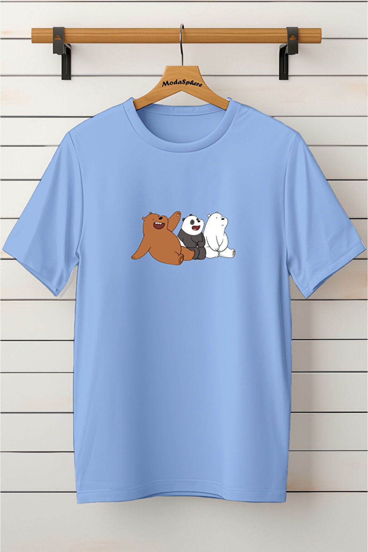 Baskılı Unisex Oversize Tişört Battal Boy