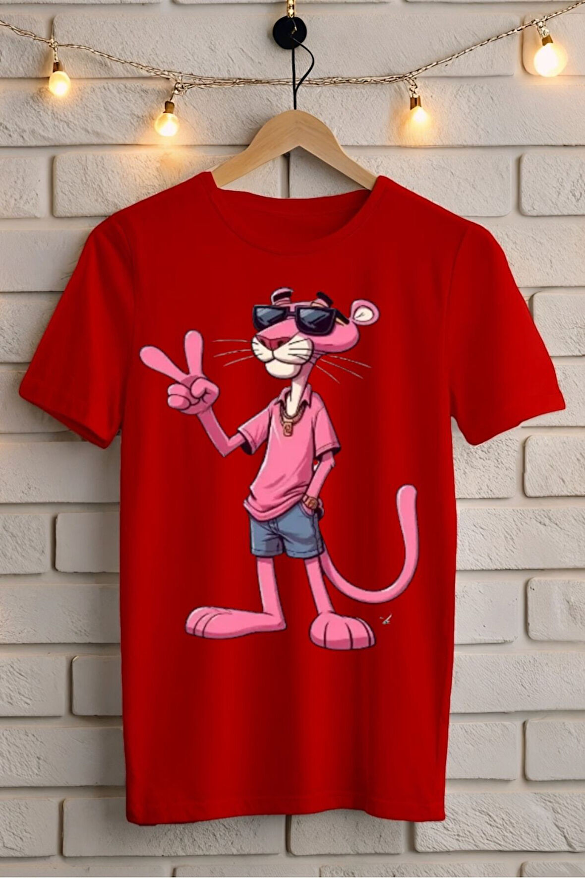 Baskılı Unisex Oversize Tişört