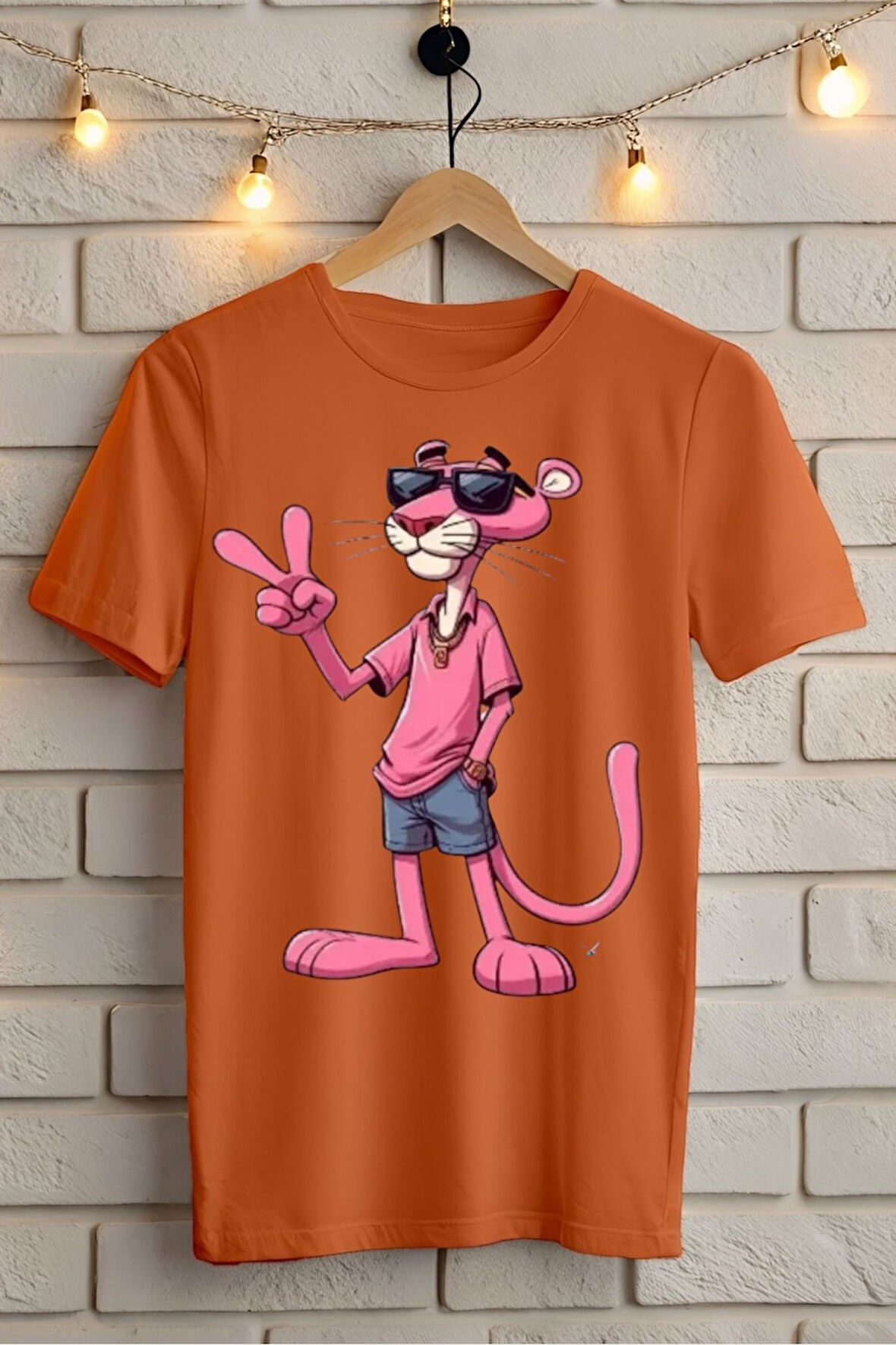 Baskılı Unisex Oversize Tişört