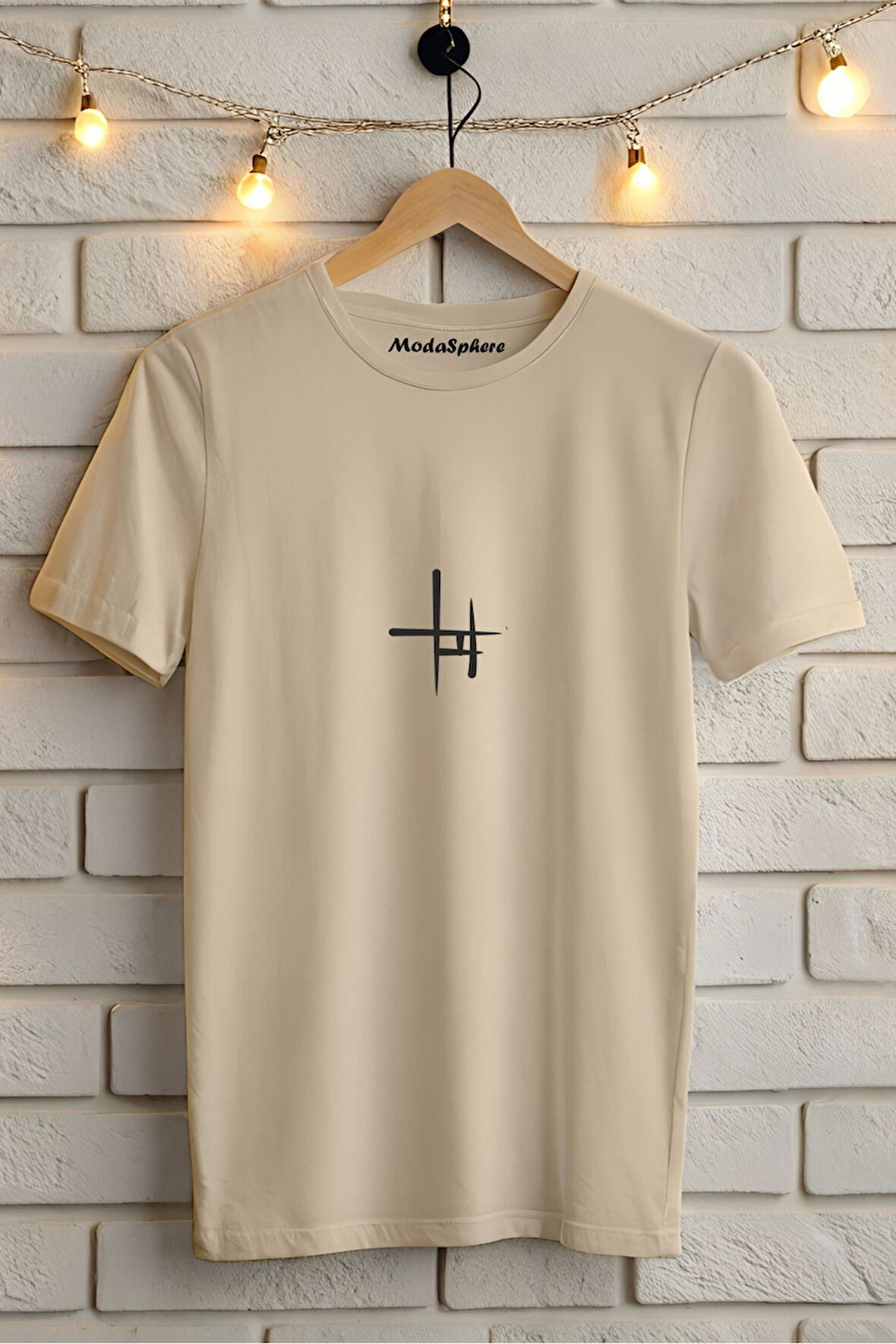 Baskılı Unisex Oversize Tişört