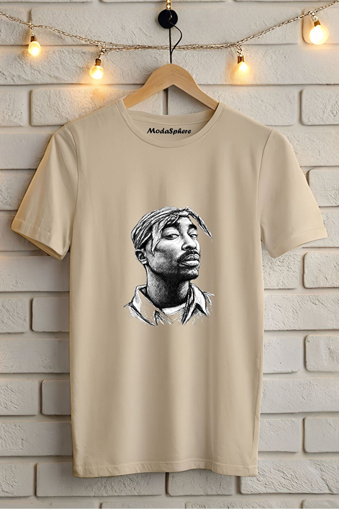Baskılı Unisex Oversize Tişört