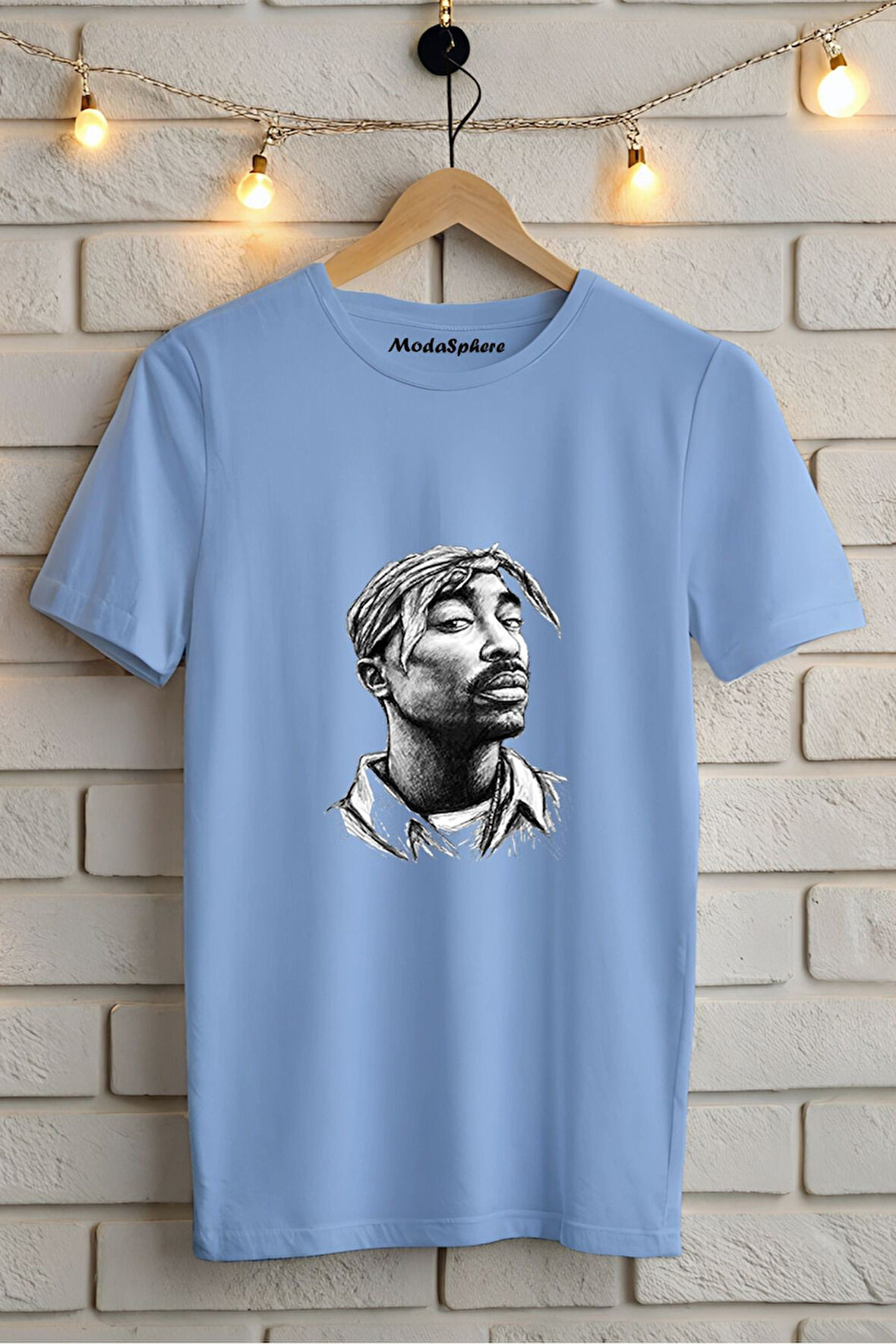 Baskılı Unisex Oversize Tişört