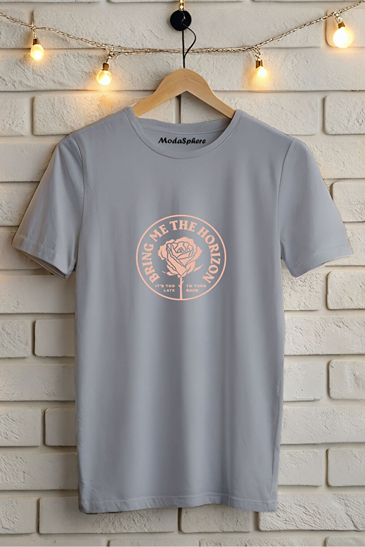 Baskılı Unisex Oversize Tişört