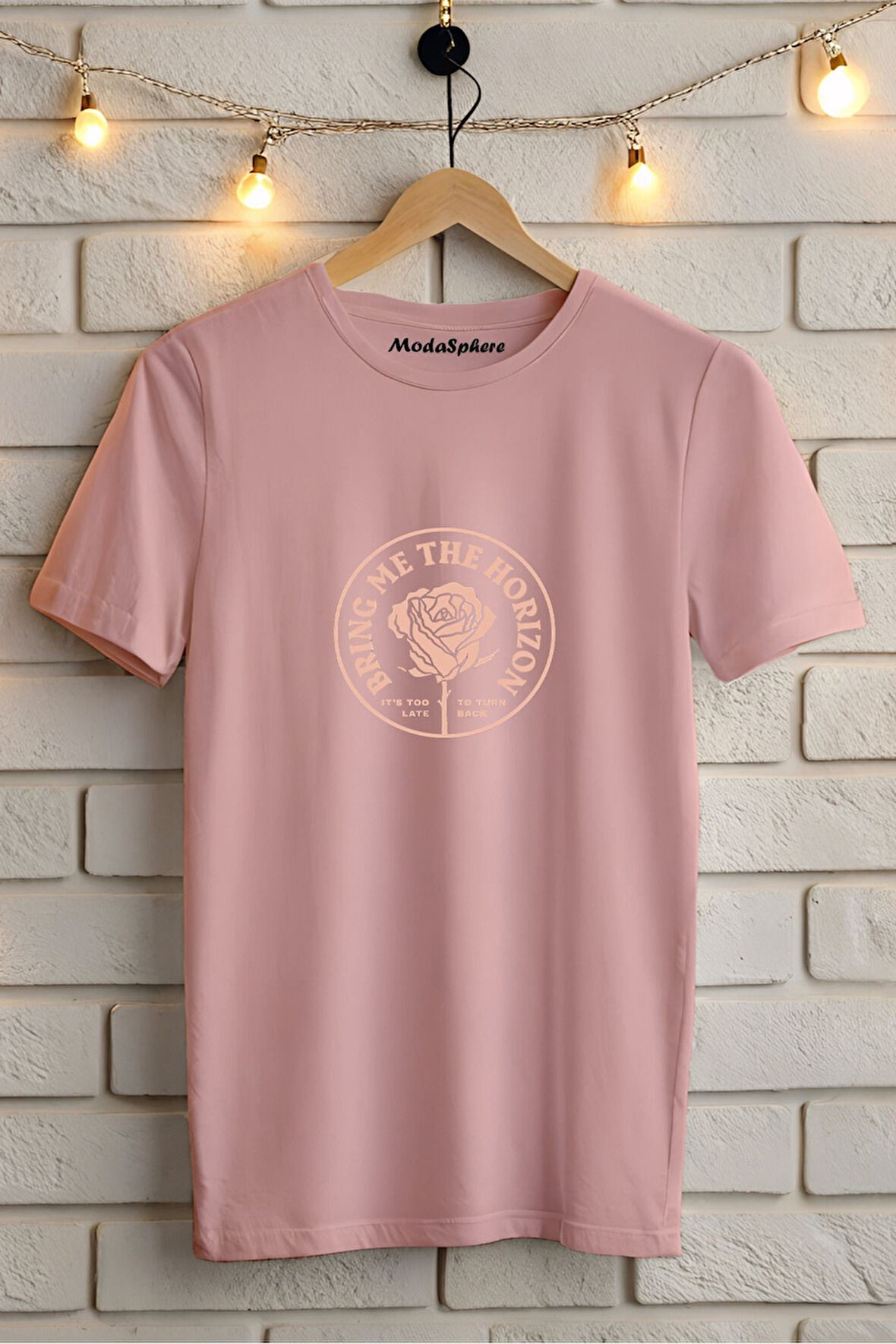 Baskılı Unisex Oversize Tişört
