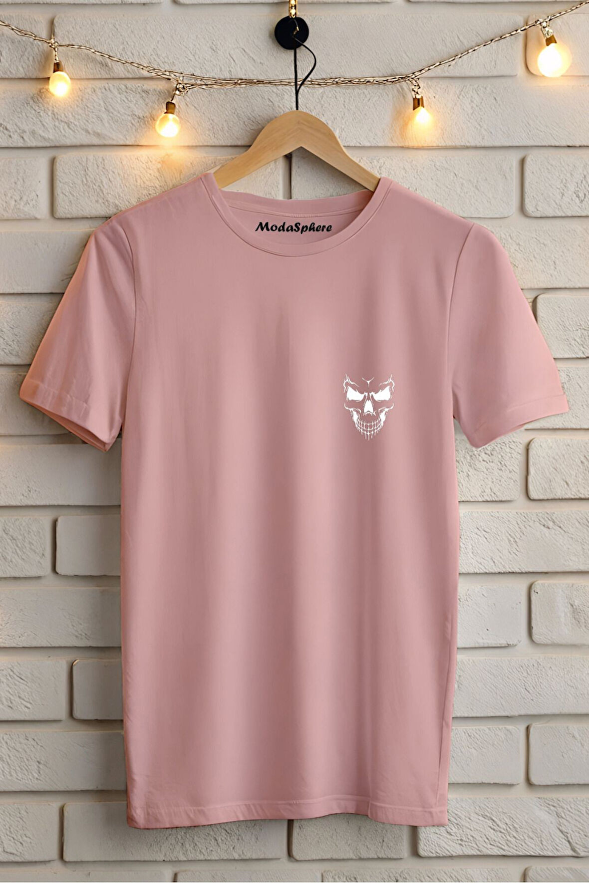 Baskılı Unisex Oversize Tişört Battal Boy
