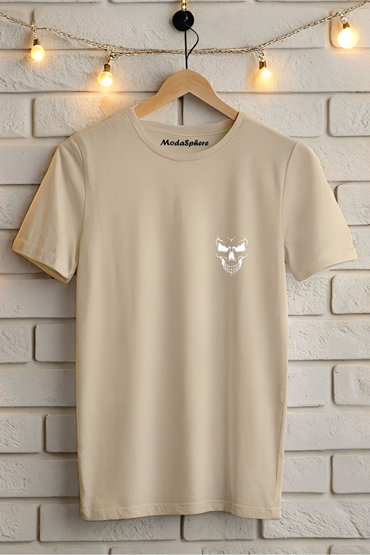 Baskılı Unisex Oversize Tişört Battal Boy